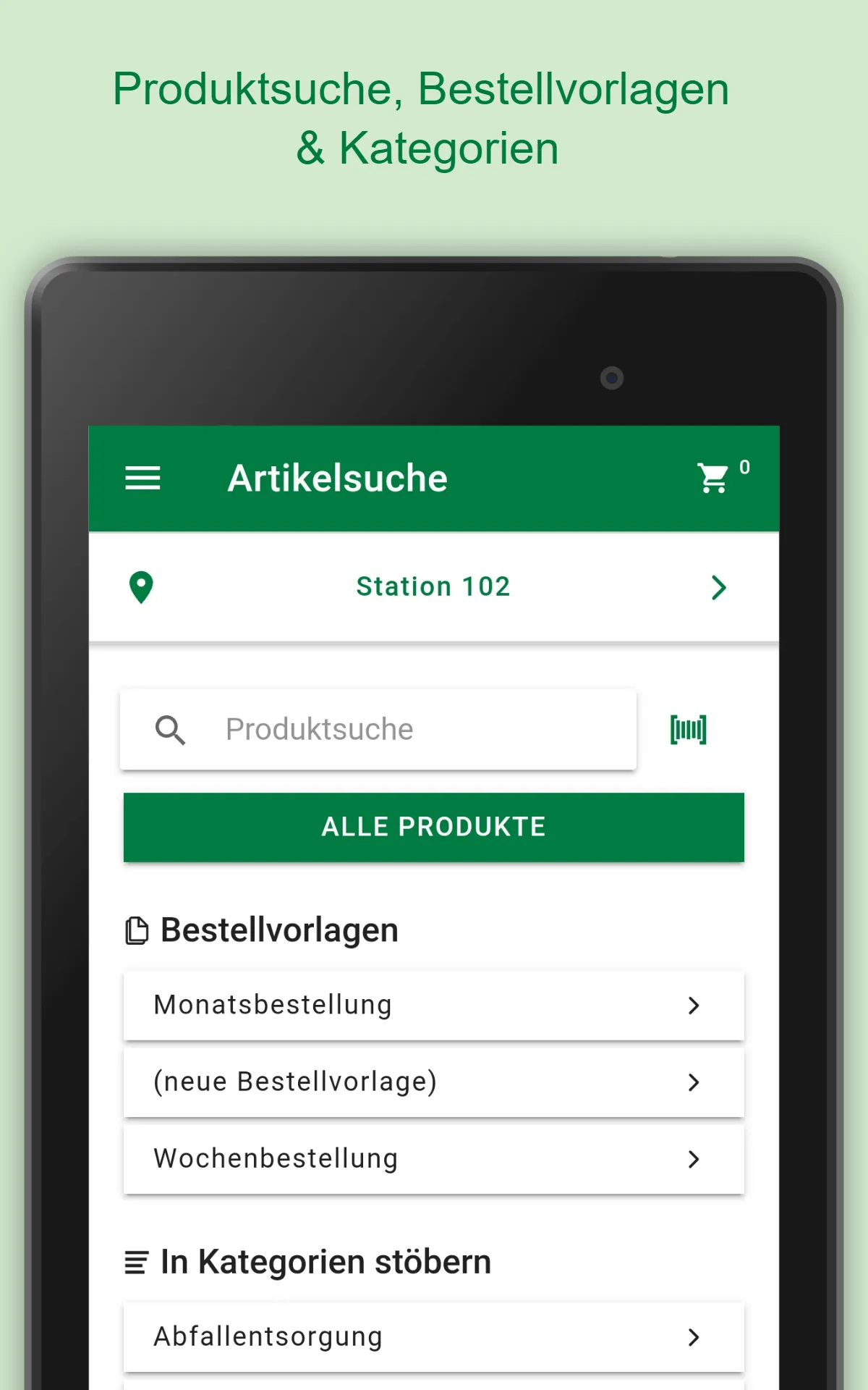 bestellenmitsystem.de | Indus Appstore | Screenshot