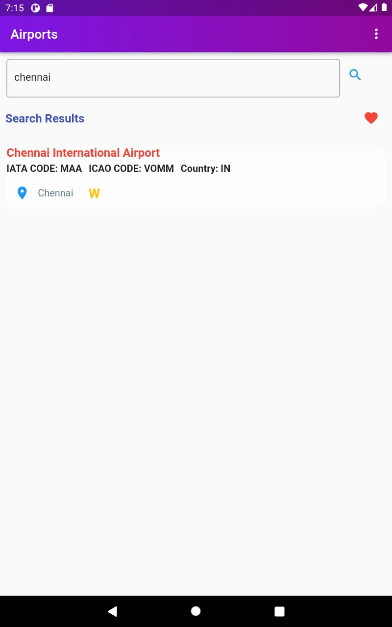 Airport DB- ICAO/IATA Codes | Indus Appstore | Screenshot