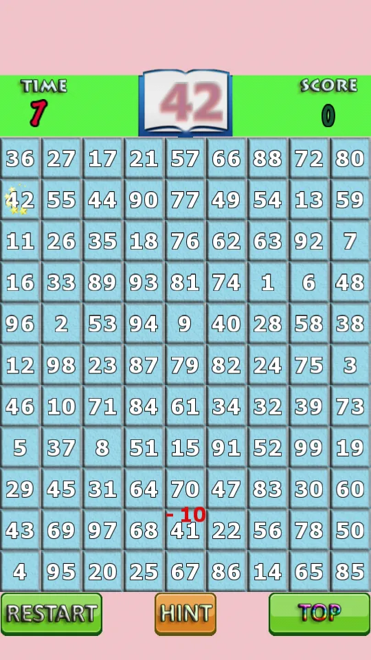 99 Numbers | Indus Appstore | Screenshot