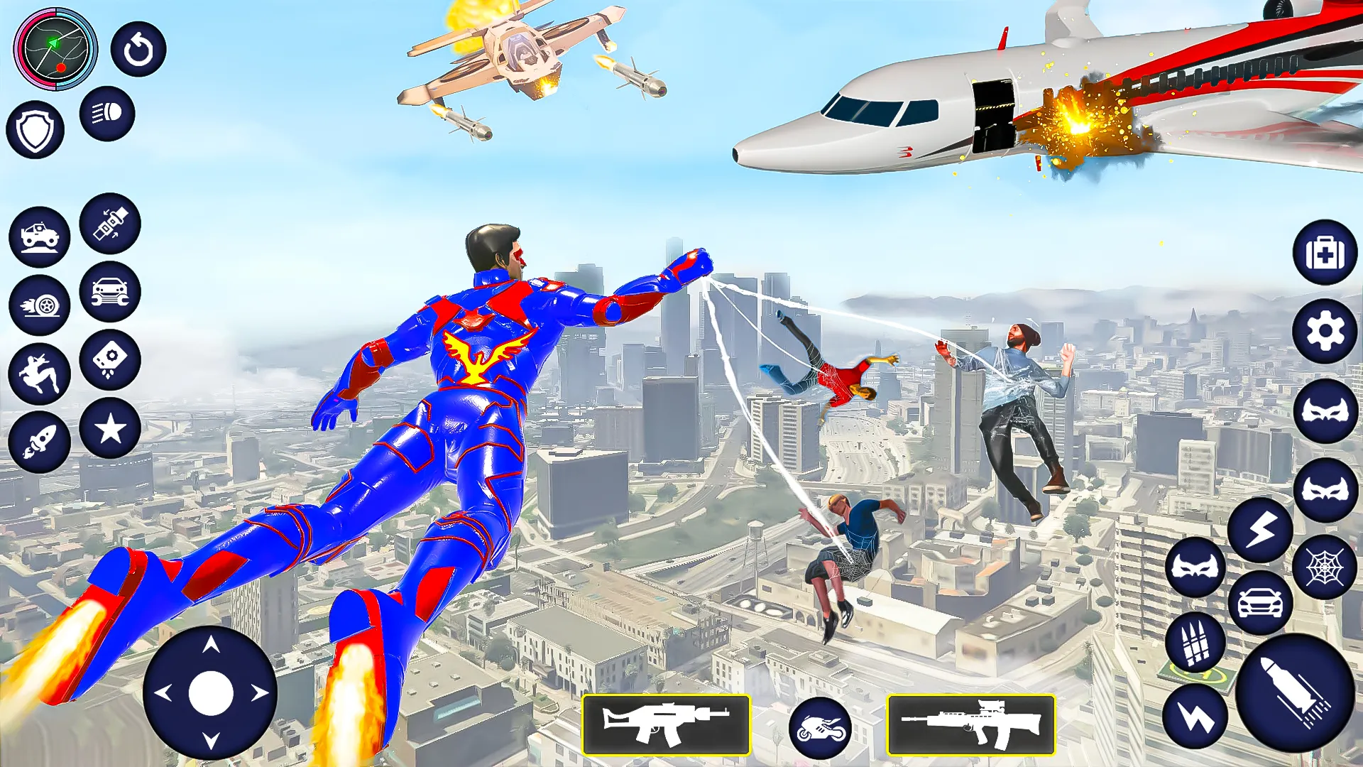 Flying Superhero Spider games | Indus Appstore | Screenshot