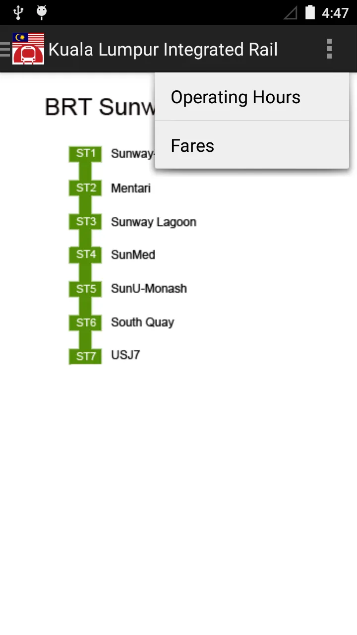 Malaysia Kuala Lumpur Subway | Indus Appstore | Screenshot