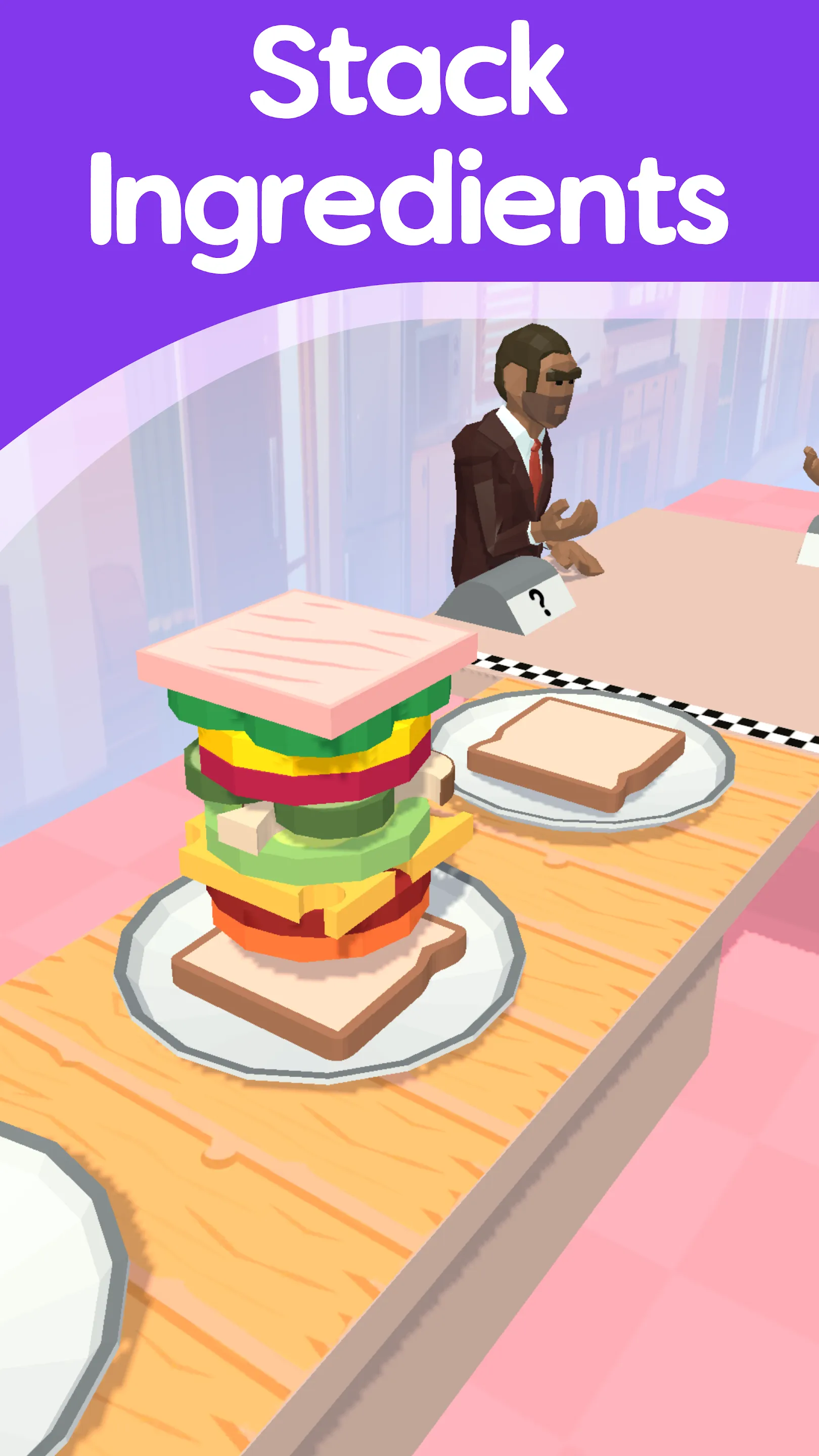 Sandwich Runner -pancake tower | Indus Appstore | Screenshot