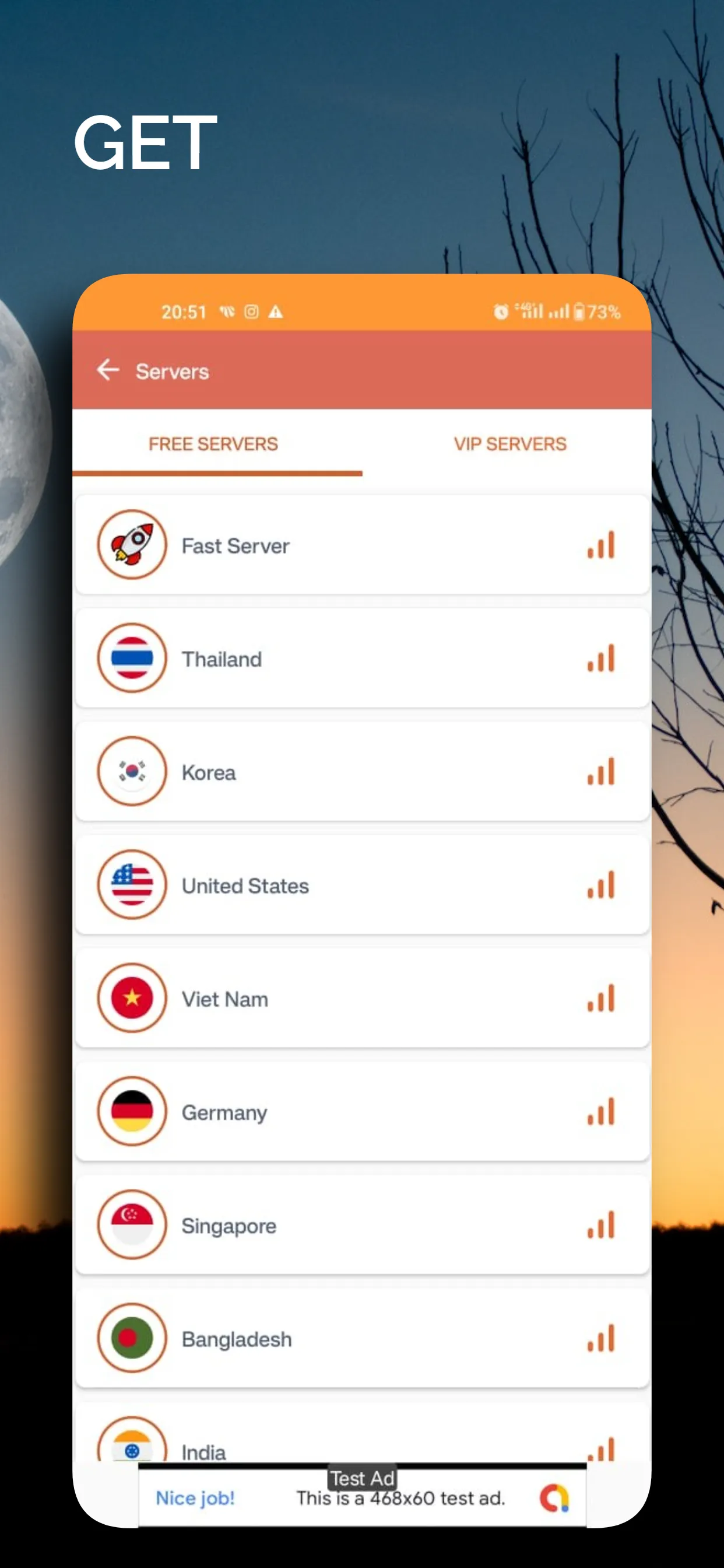 Afghanistan VPN - Get Asian IP | Indus Appstore | Screenshot