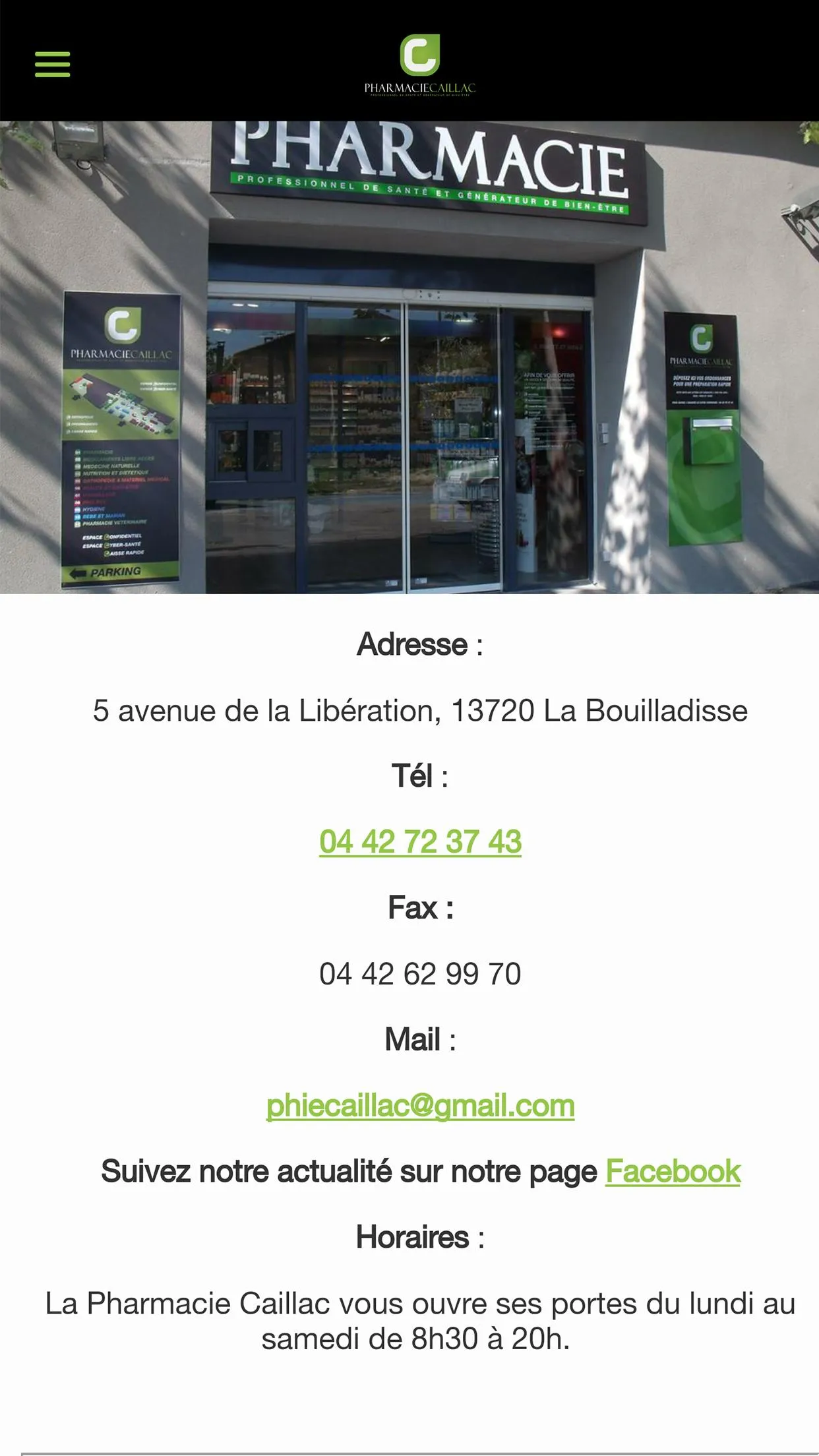 Pharmacie Caillac | Indus Appstore | Screenshot