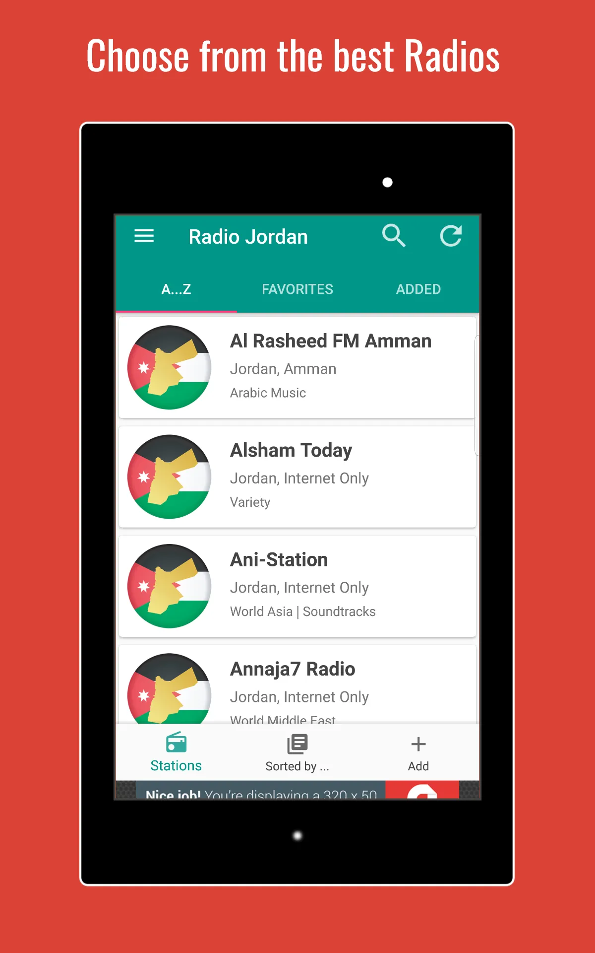 Radio Jordan | Indus Appstore | Screenshot