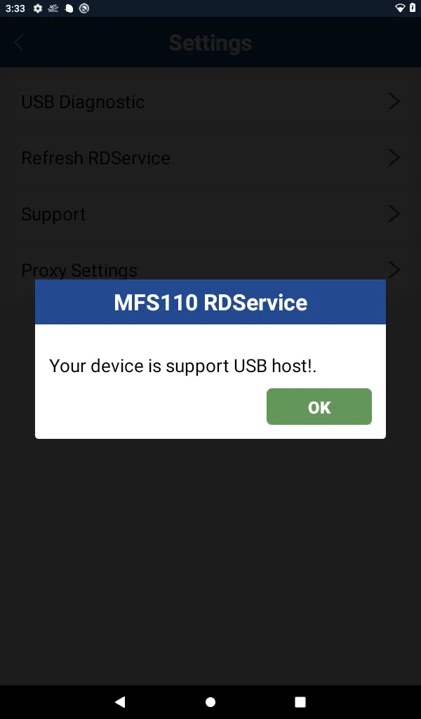 MFS110 L1 RDService | Indus Appstore | Screenshot