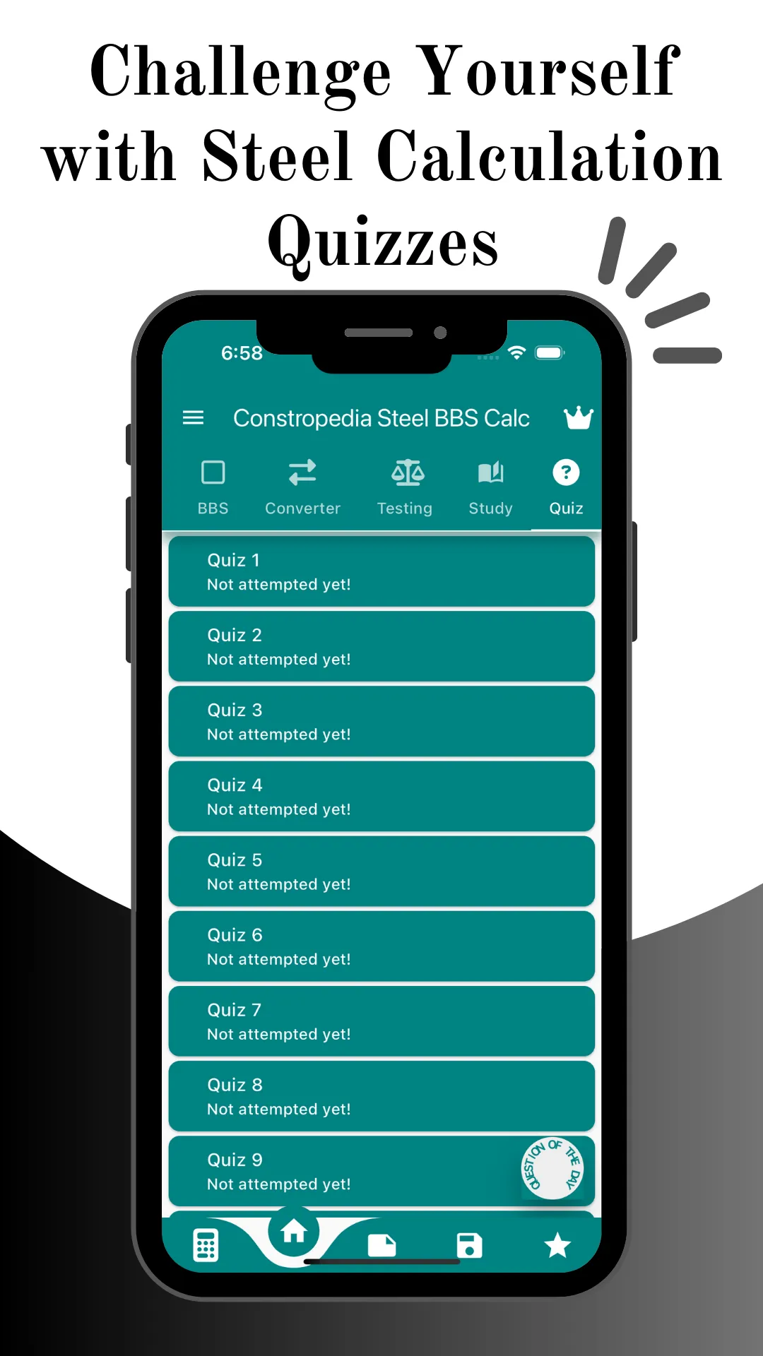 Constropedia Steel BBS Calc | Indus Appstore | Screenshot