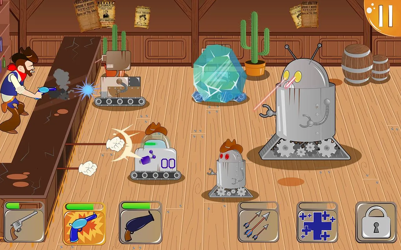 Cowboys VS Robots | Indus Appstore | Screenshot