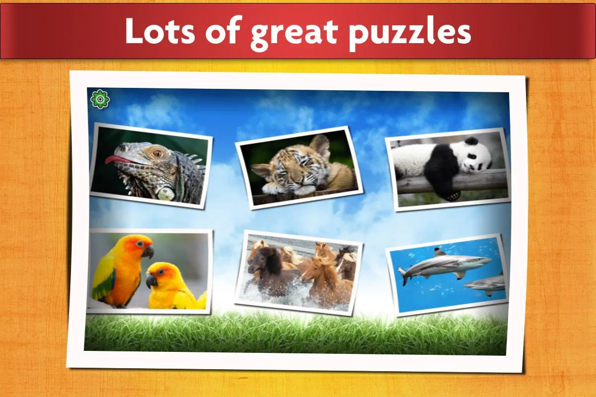 Animal Jigsaw Puzzle Game Kids | Indus Appstore | Screenshot