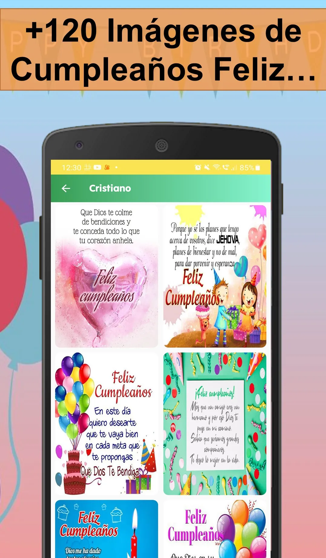 Tarjetas de Cumpleaños Feliz | Indus Appstore | Screenshot