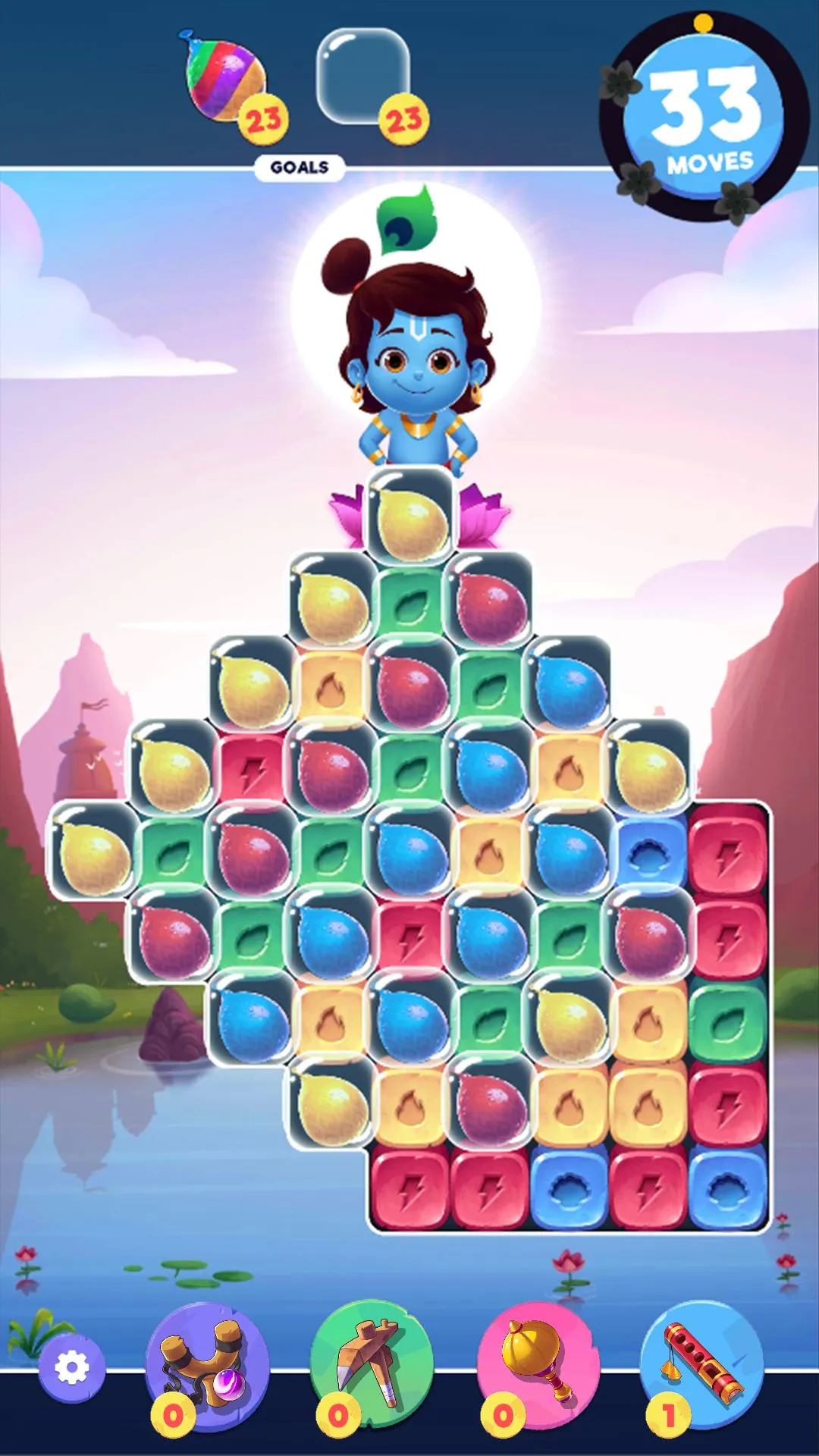 Krishna Crush: Tile Blast | Indus Appstore | Screenshot