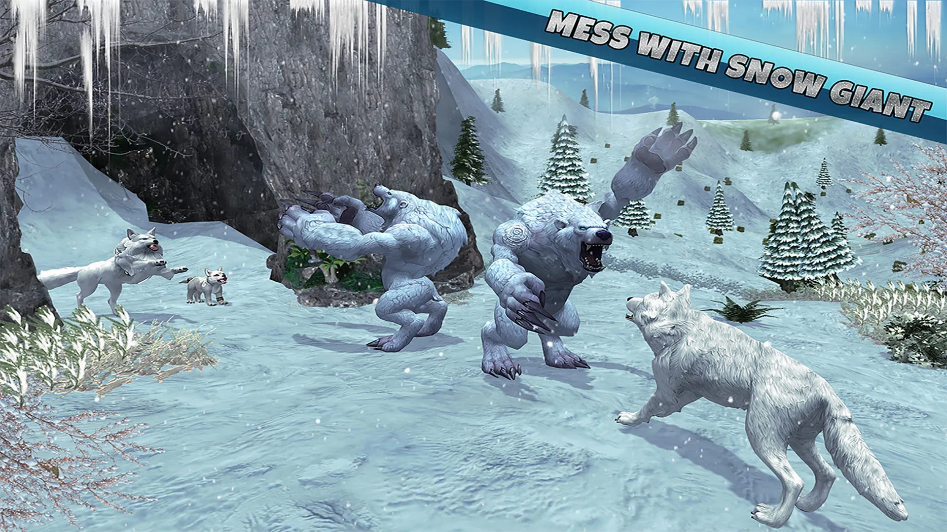 Arctic Wolf Family Simulator | Indus Appstore | Screenshot