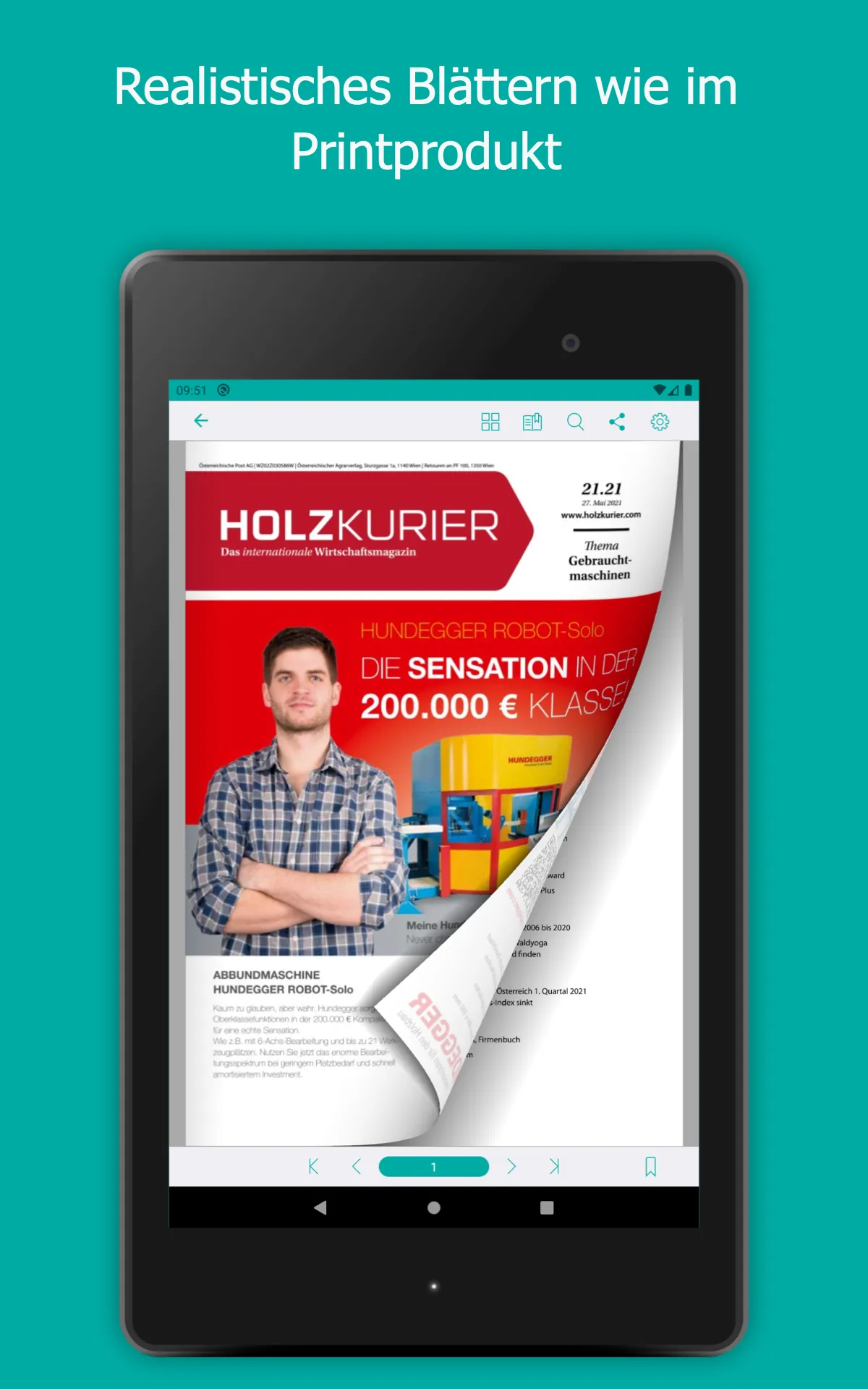 Holzkurier | Indus Appstore | Screenshot