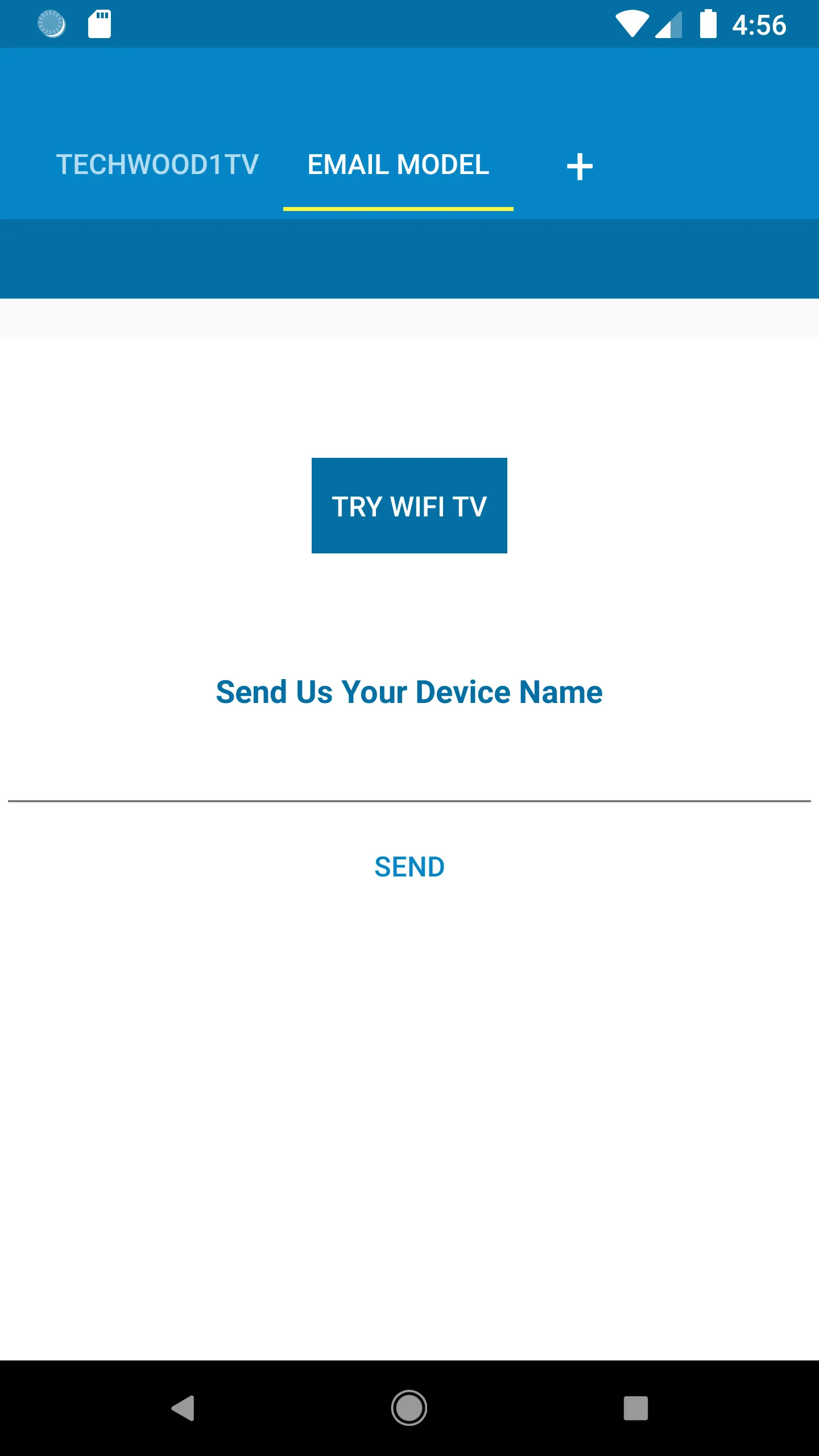 Techwood TV Remote Control | Indus Appstore | Screenshot