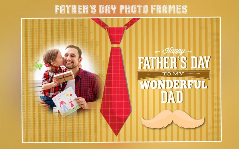 Father's Day Photo Frames 2023 | Indus Appstore | Screenshot