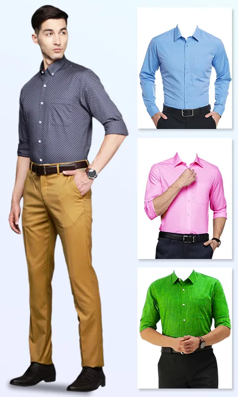 Man Formal Shirt Frames - Suit | Indus Appstore | Screenshot