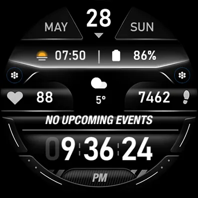 Digital Watch Face - RE03 | Indus Appstore | Screenshot