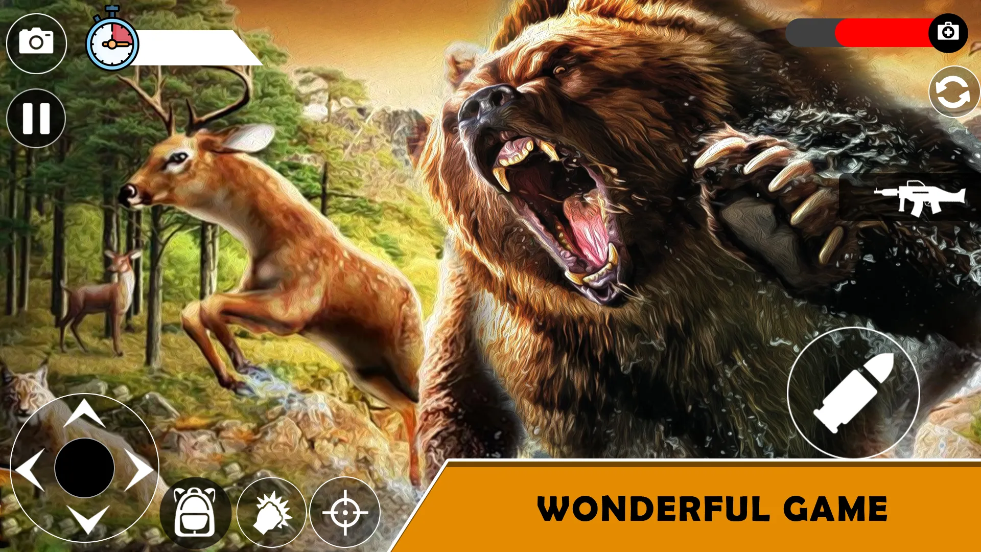 Wild Bear Attack Simulator 3D | Indus Appstore | Screenshot