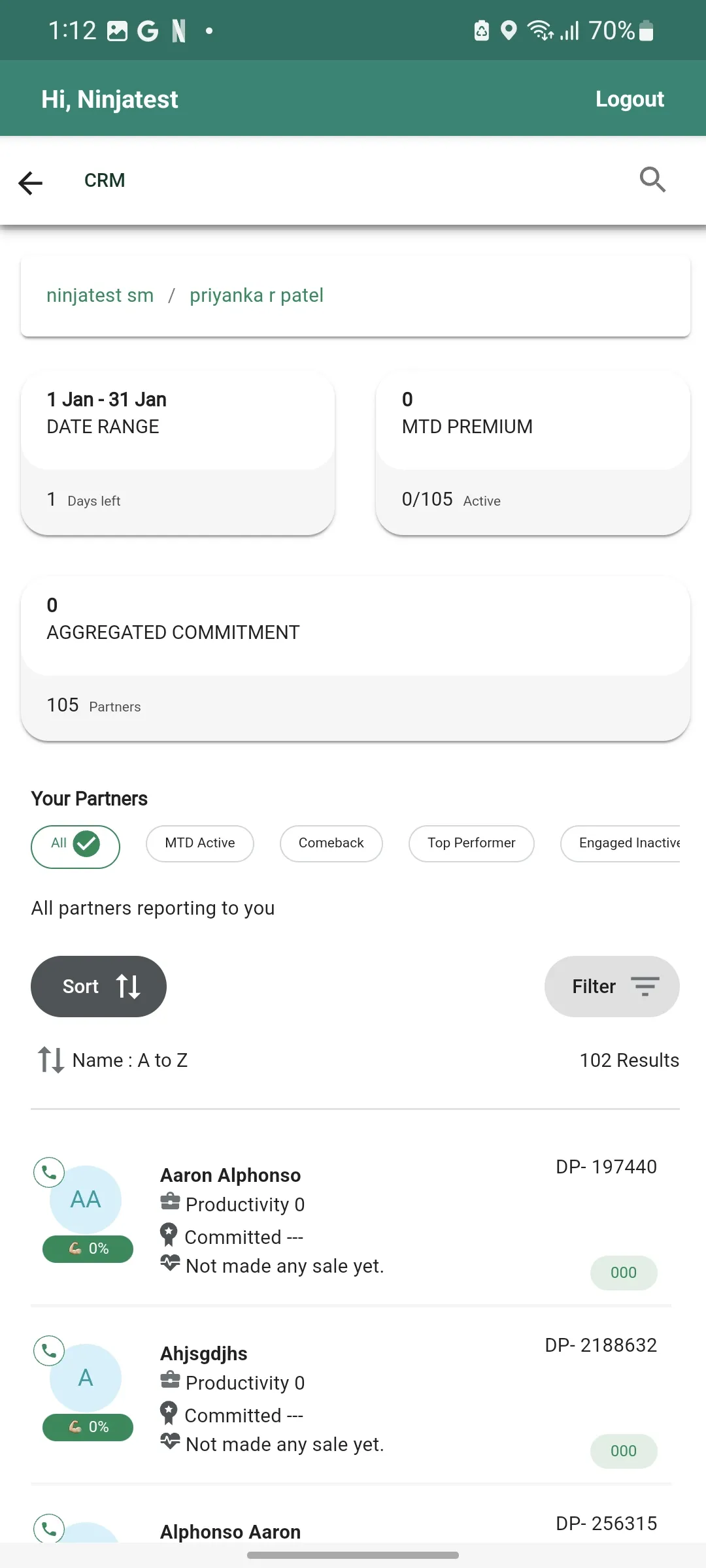 Ninja Sales Pro | Indus Appstore | Screenshot