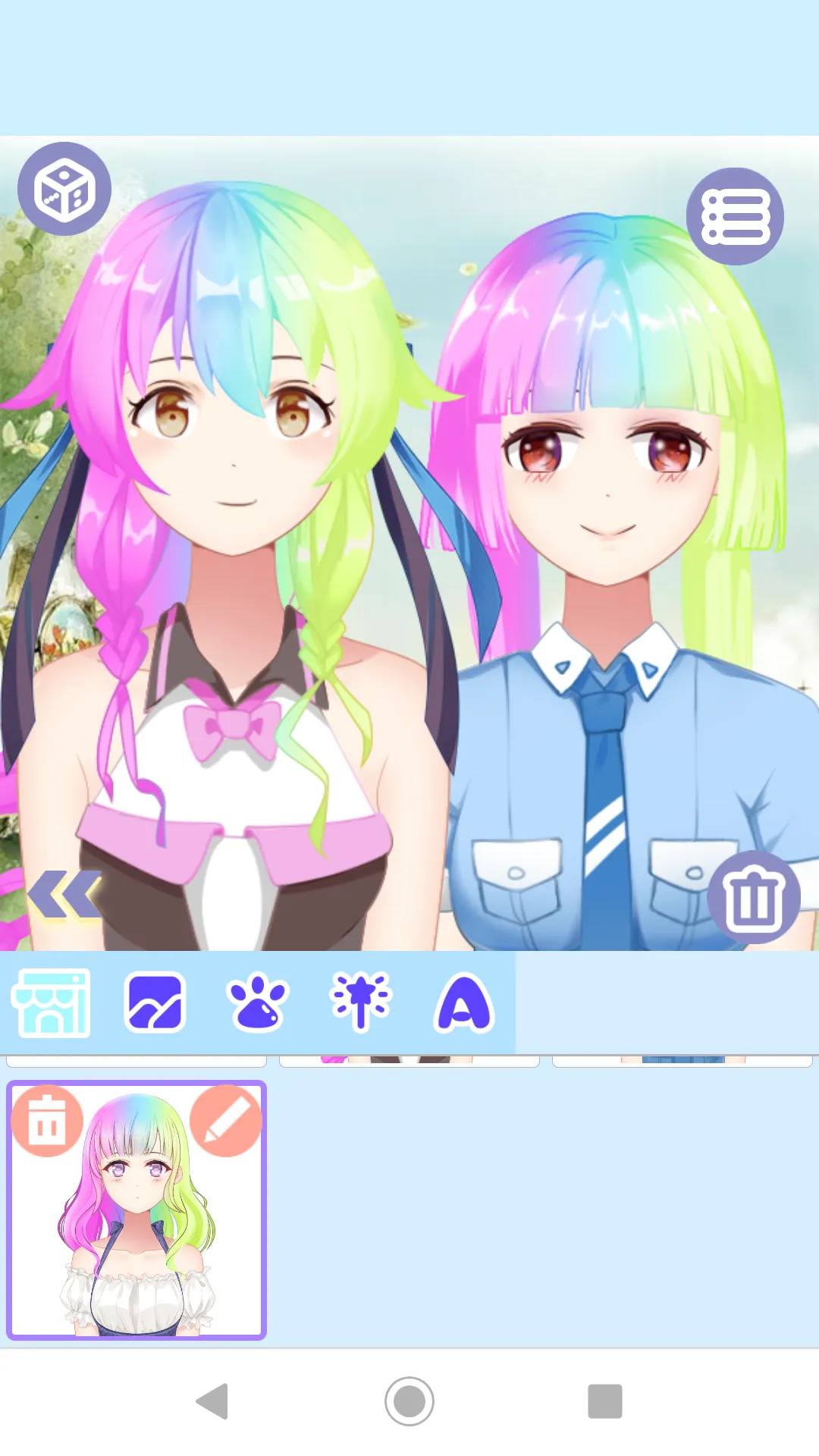 Pastel Anime Avatar Factory | Indus Appstore | Screenshot