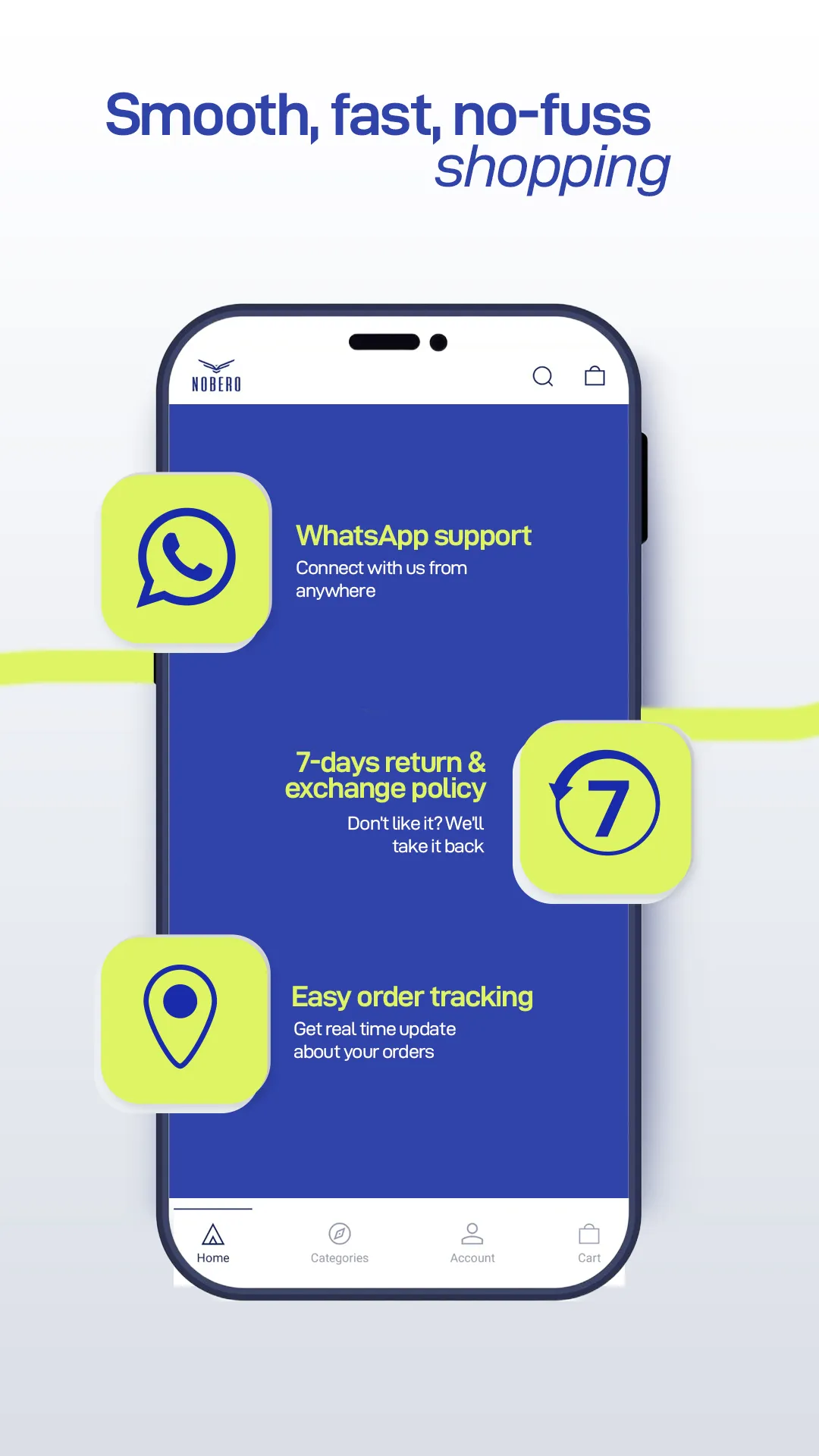 Nobero - Online Shopping App | Indus Appstore | Screenshot