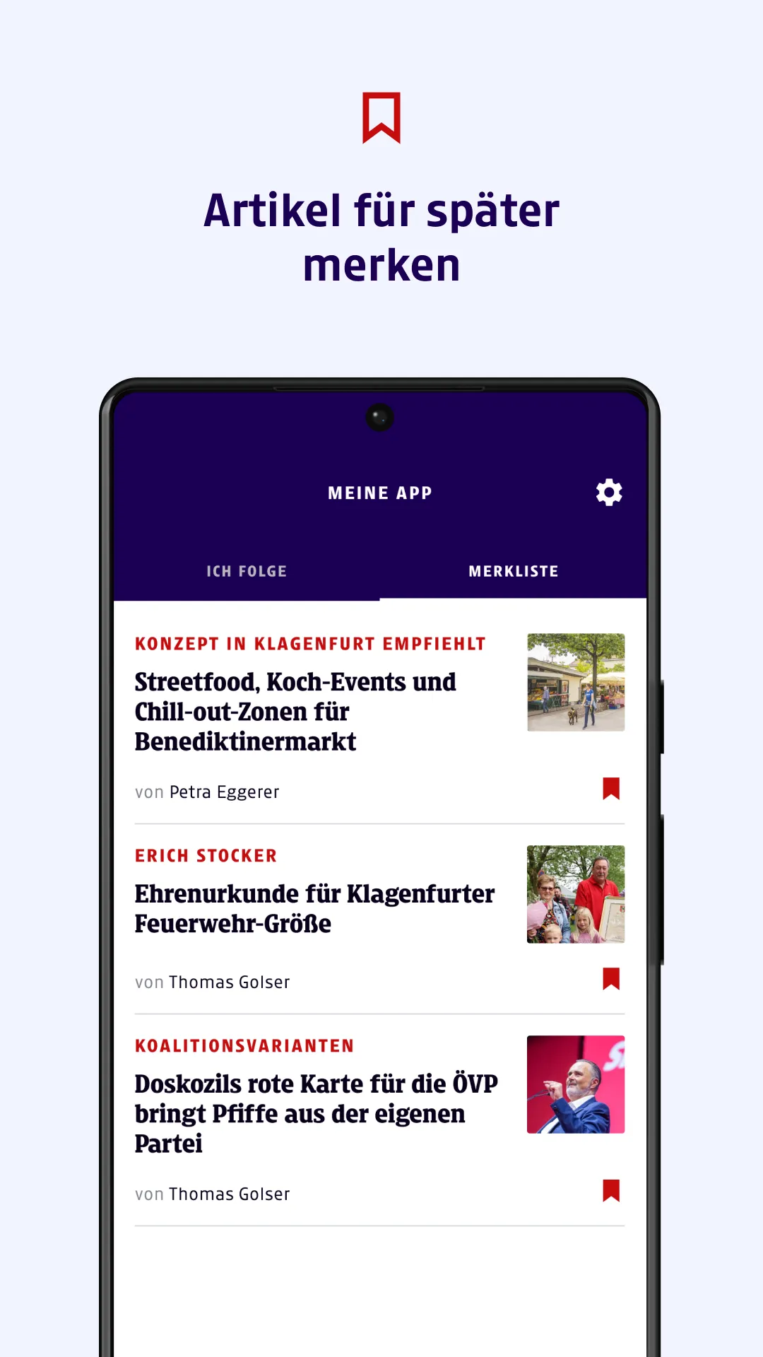 Kleine Zeitung | Indus Appstore | Screenshot