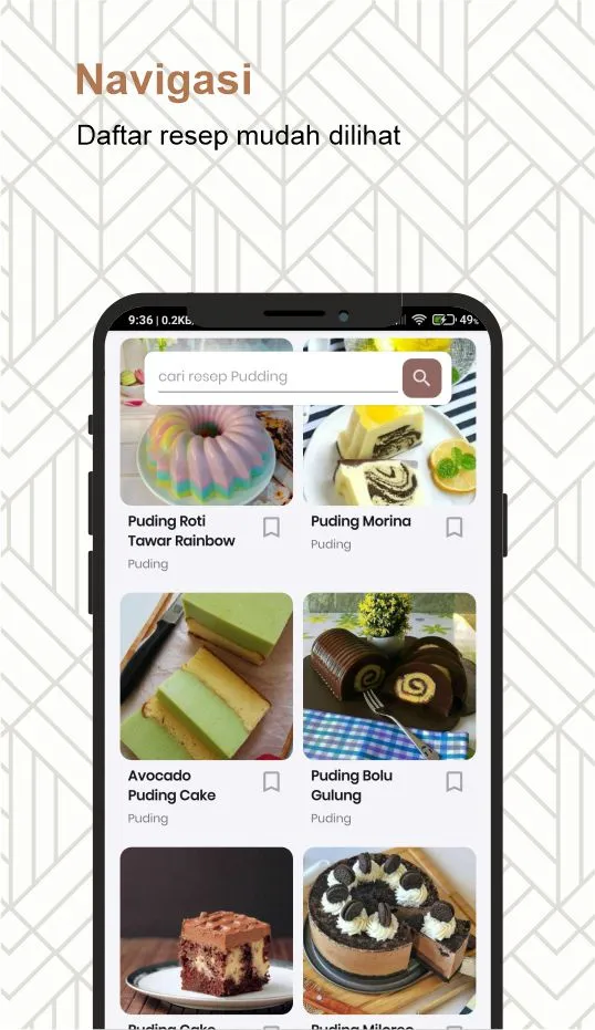 resep puding lengkap offline | Indus Appstore | Screenshot
