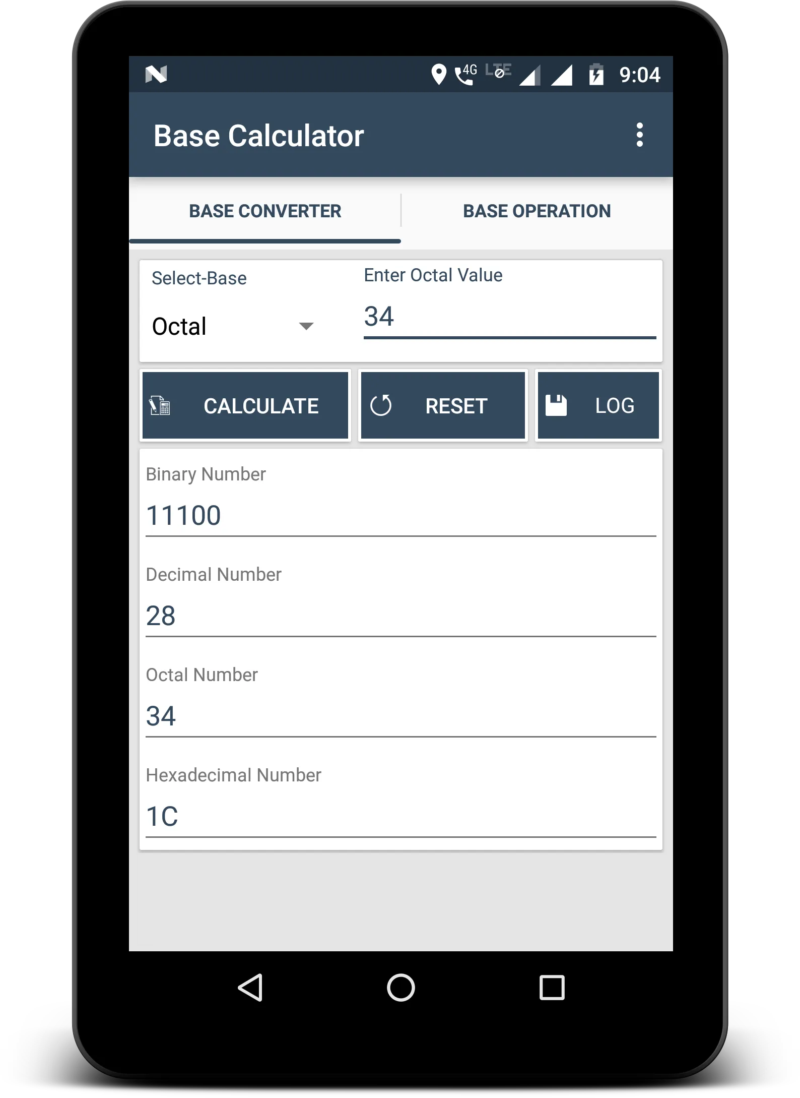 Base Converter & Calculator | Indus Appstore | Screenshot