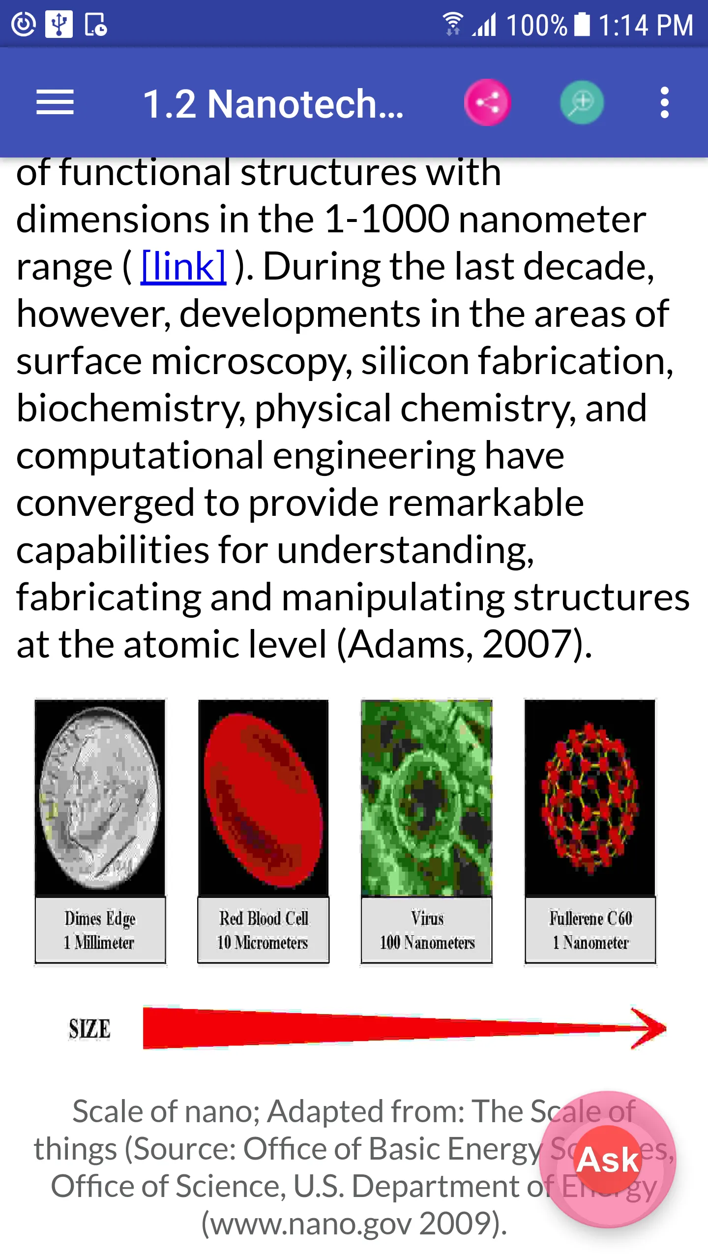 Nanomaterials & Nanotechnology | Indus Appstore | Screenshot