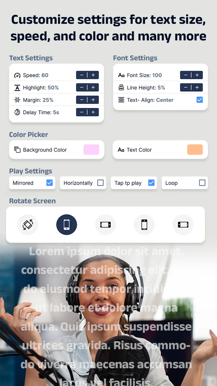 Teleprompter: ScriptFlow Video | Indus Appstore | Screenshot