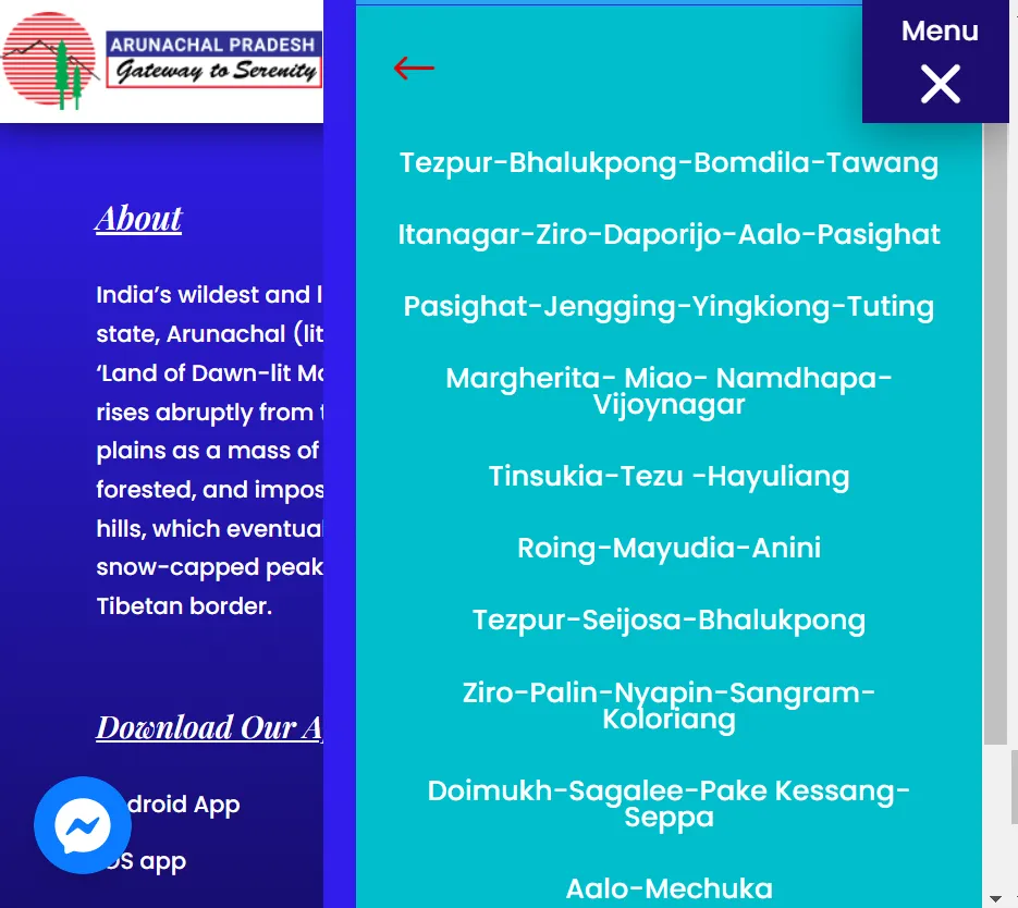 Arunachal Tourism | Indus Appstore | Screenshot