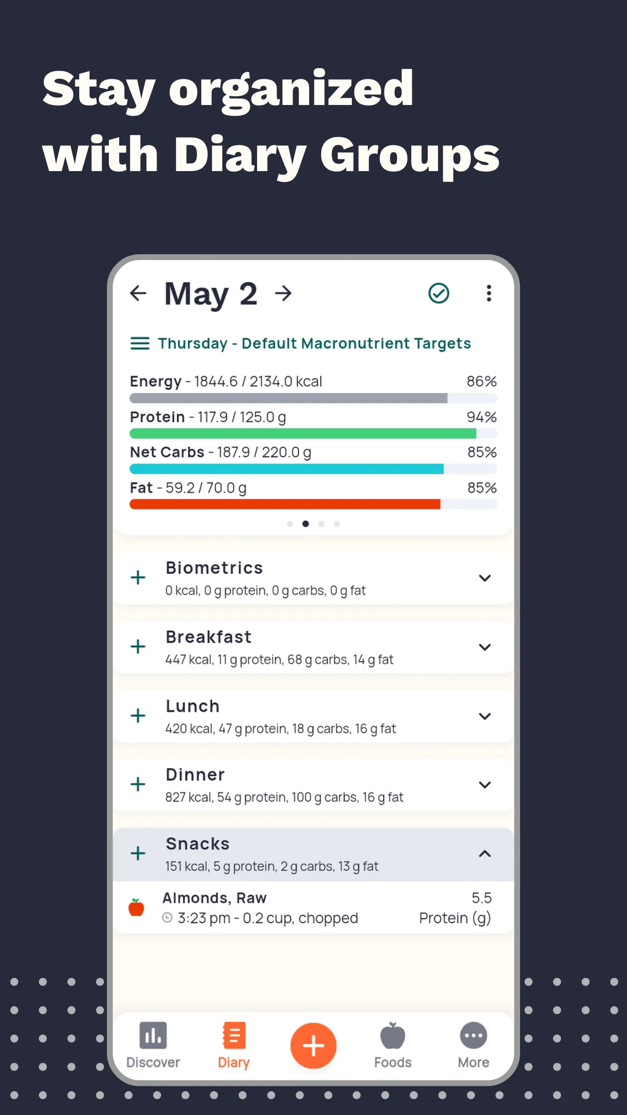 Calorie Counter by Cronometer | Indus Appstore | Screenshot