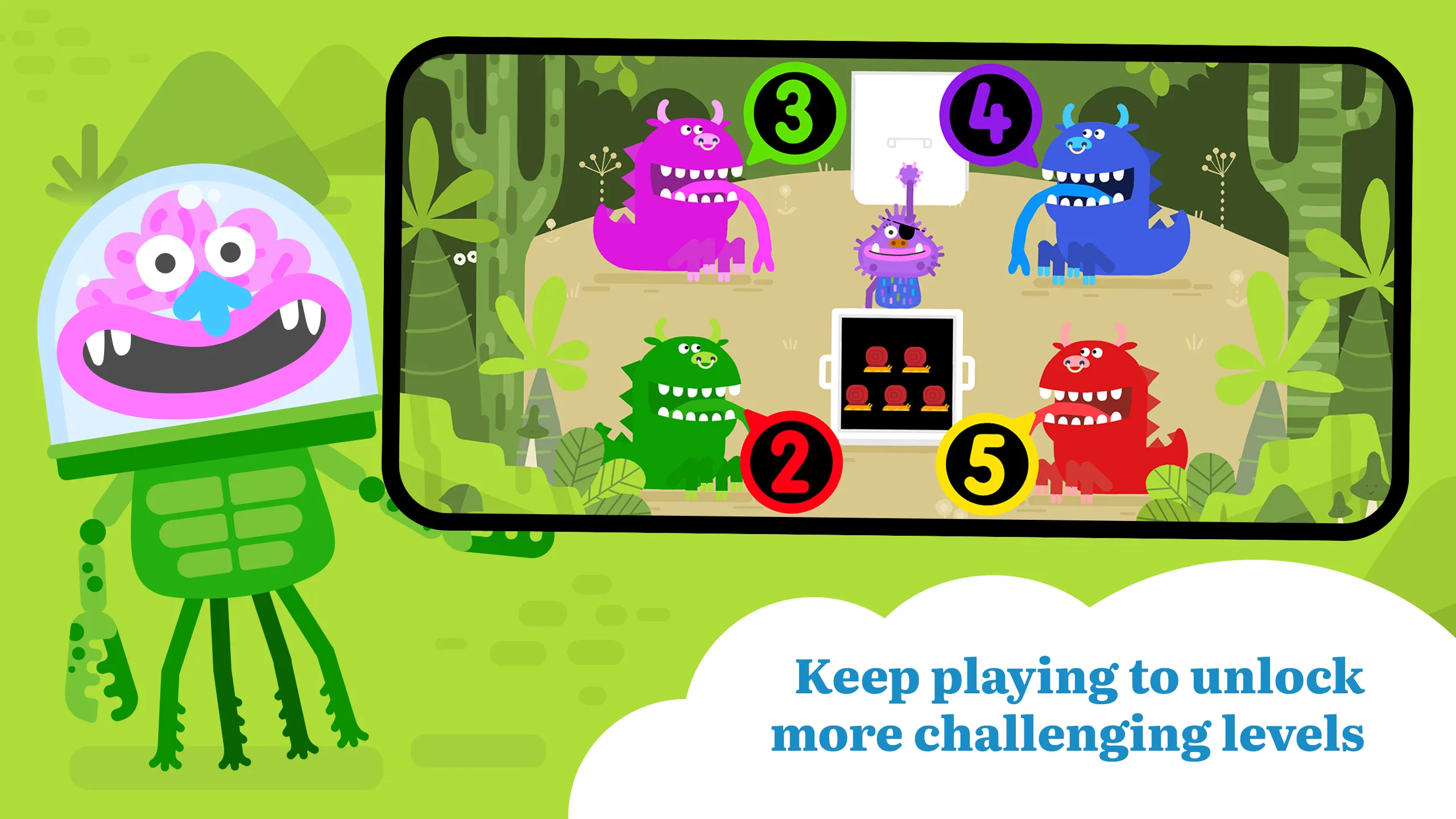 Teach Monster Number Skills | Indus Appstore | Screenshot