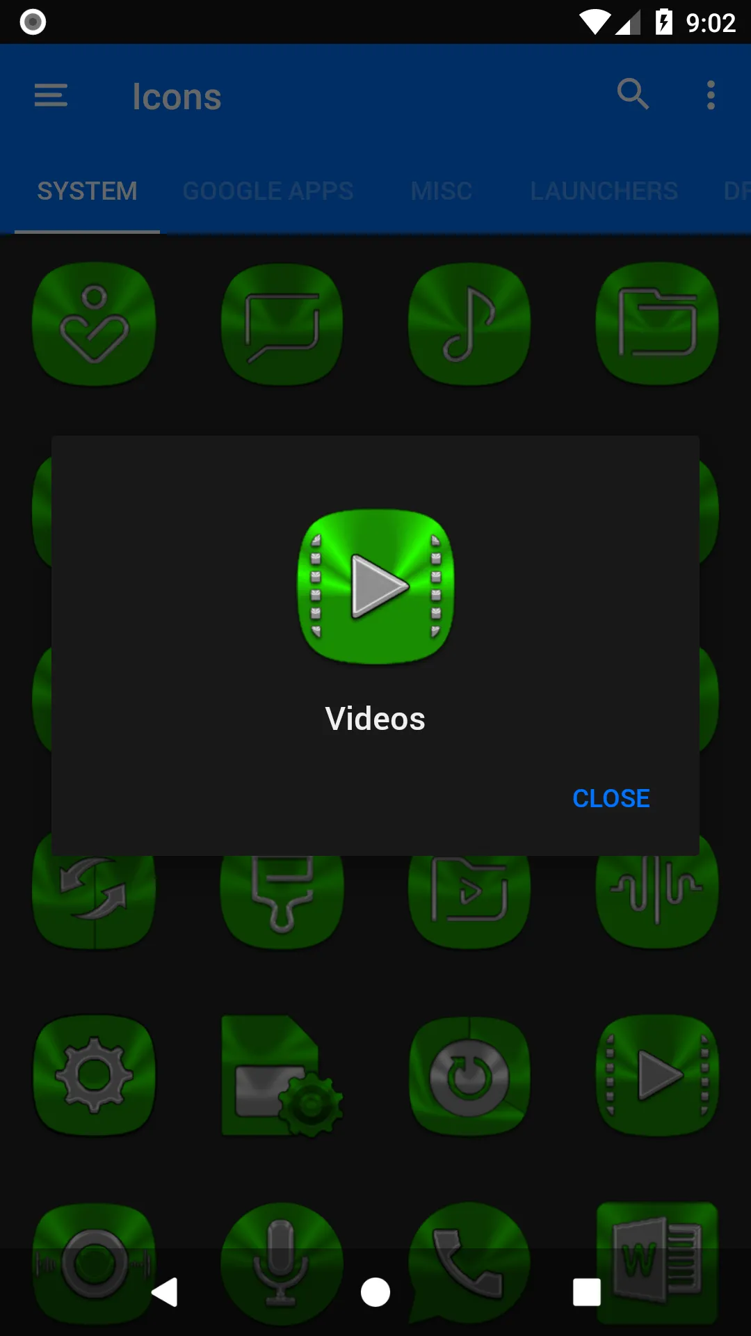 Green Icon Pack | Indus Appstore | Screenshot