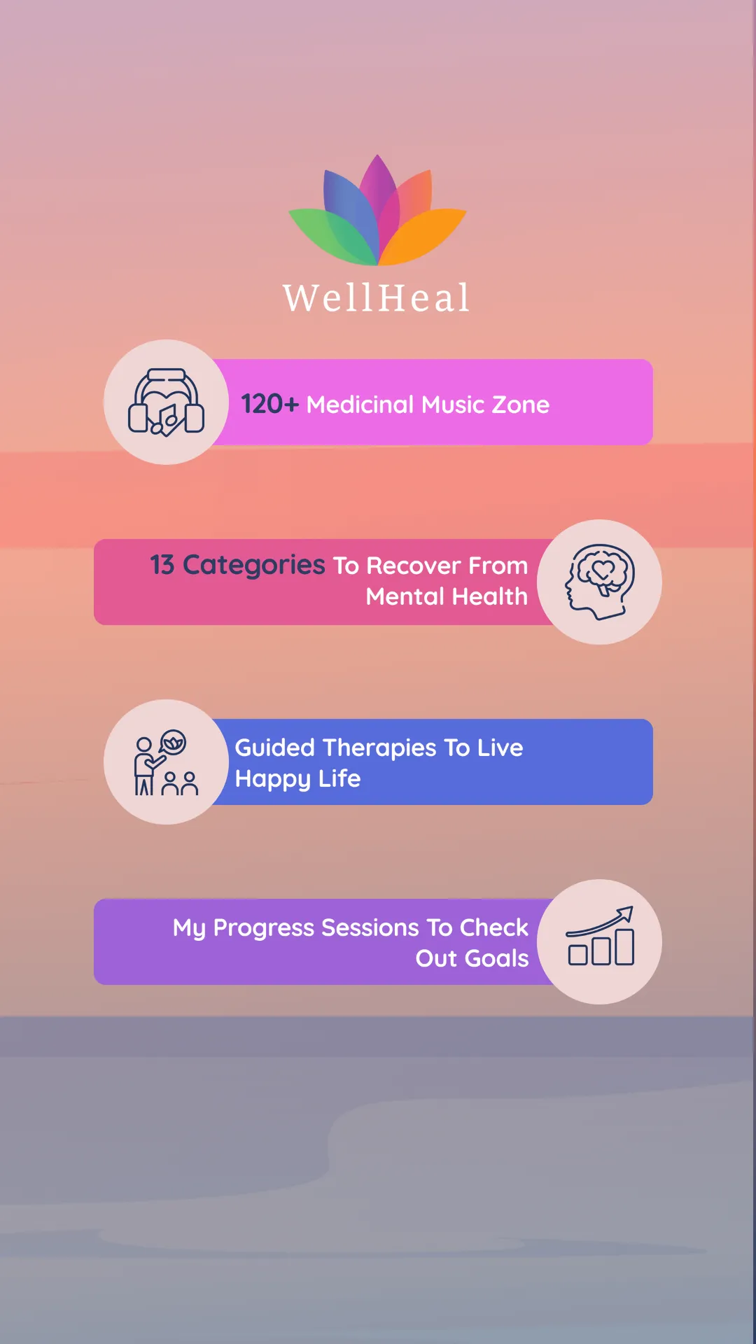 WellHeal: Healing & Wellness | Indus Appstore | Screenshot