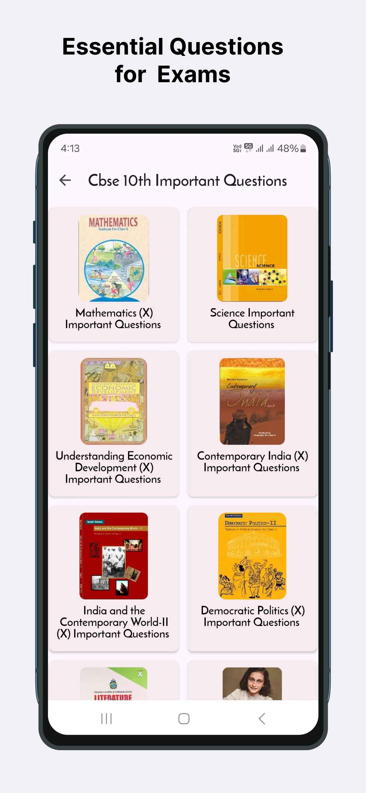 Class 10 CBSE Papers | Indus Appstore | Screenshot