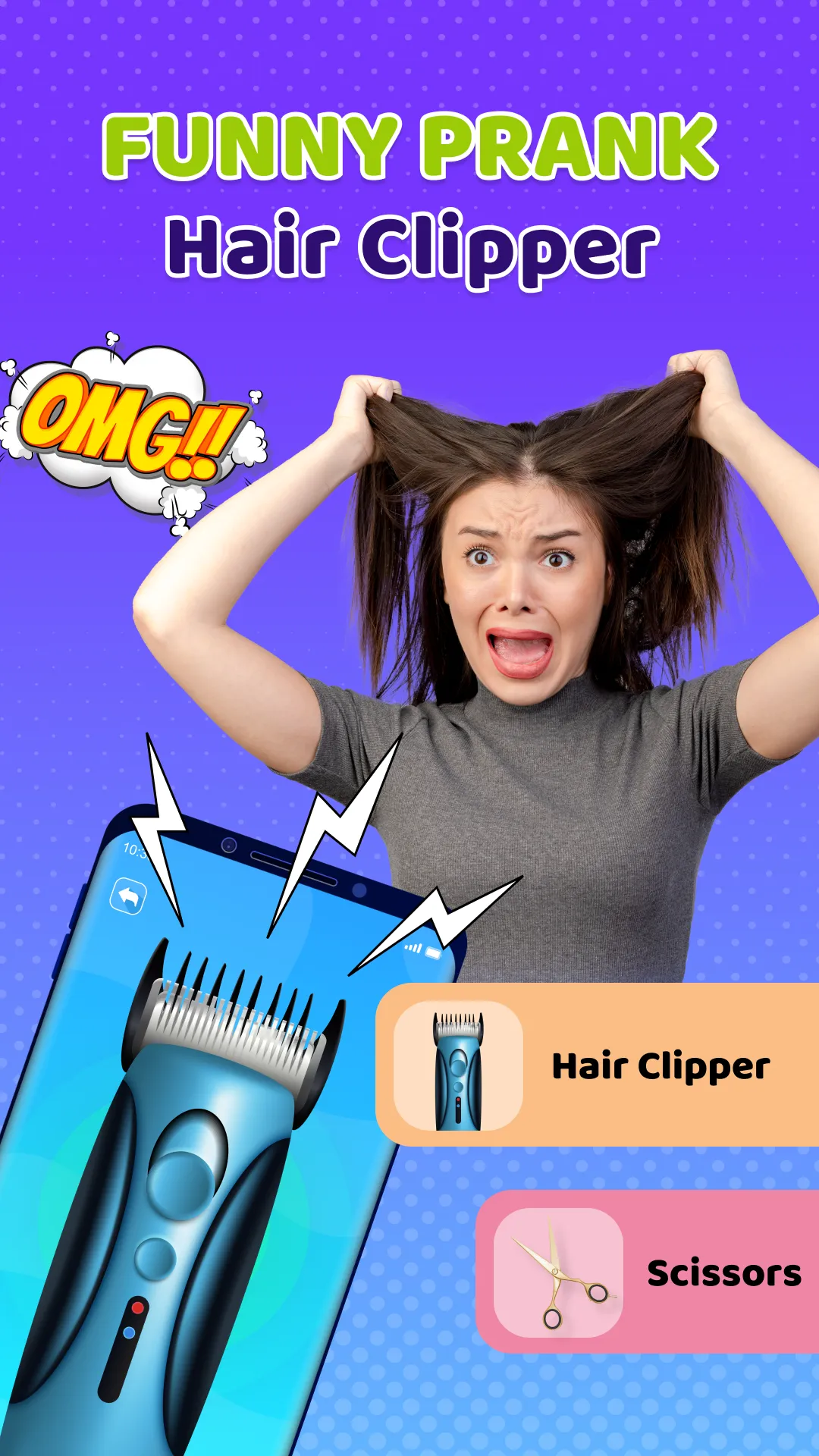 Fun Sounds: Hair Clipper Prank | Indus Appstore | Screenshot