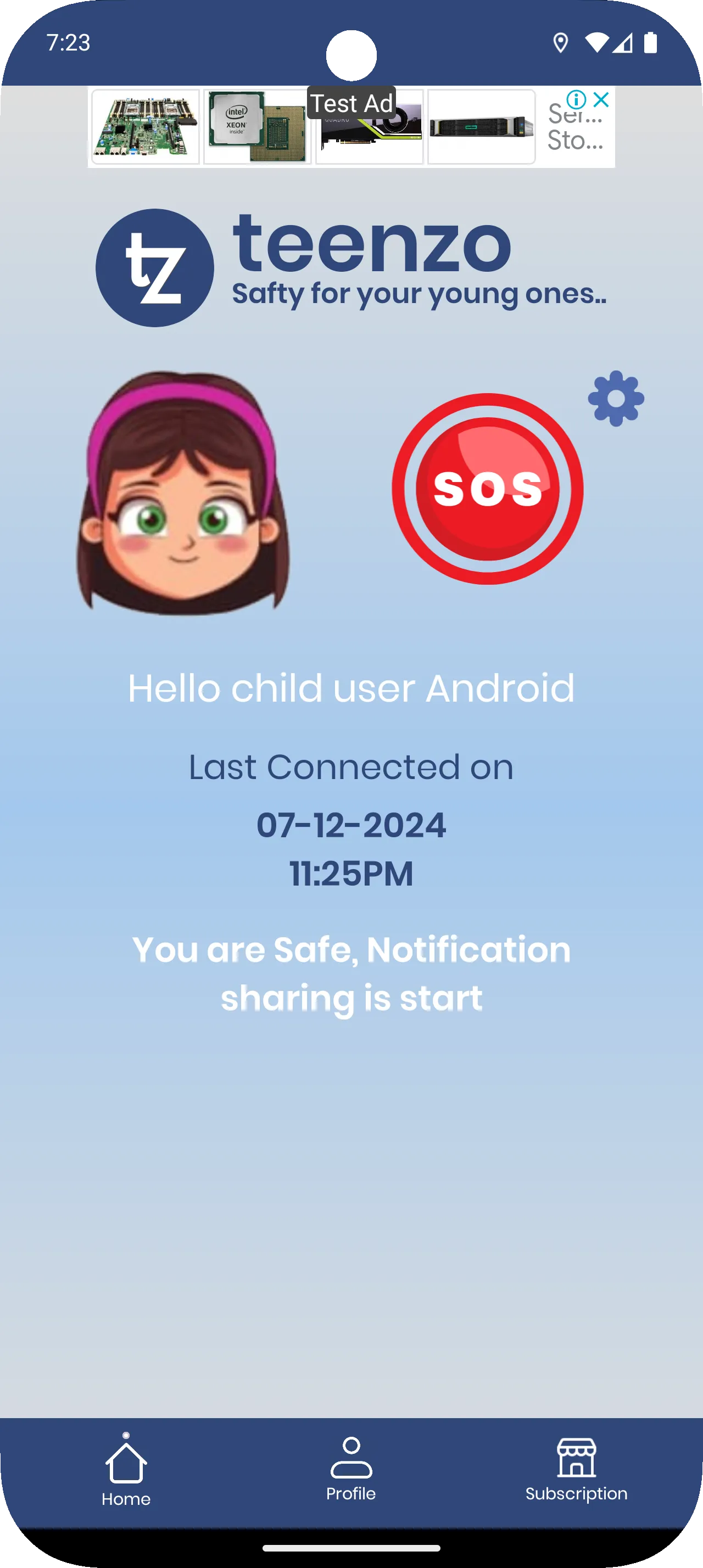 teenzo (Parental control app) | Indus Appstore | Screenshot