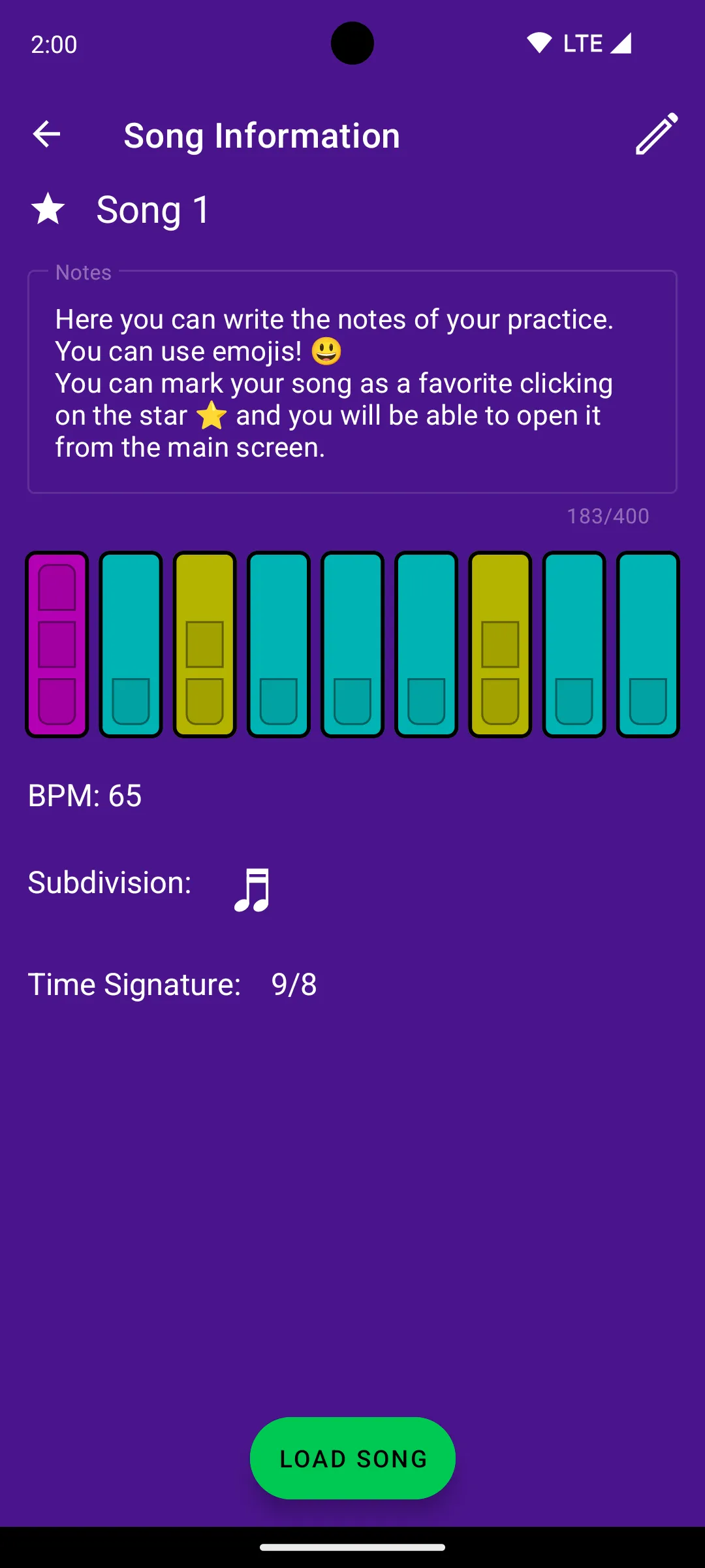 Modern Metronome | Indus Appstore | Screenshot