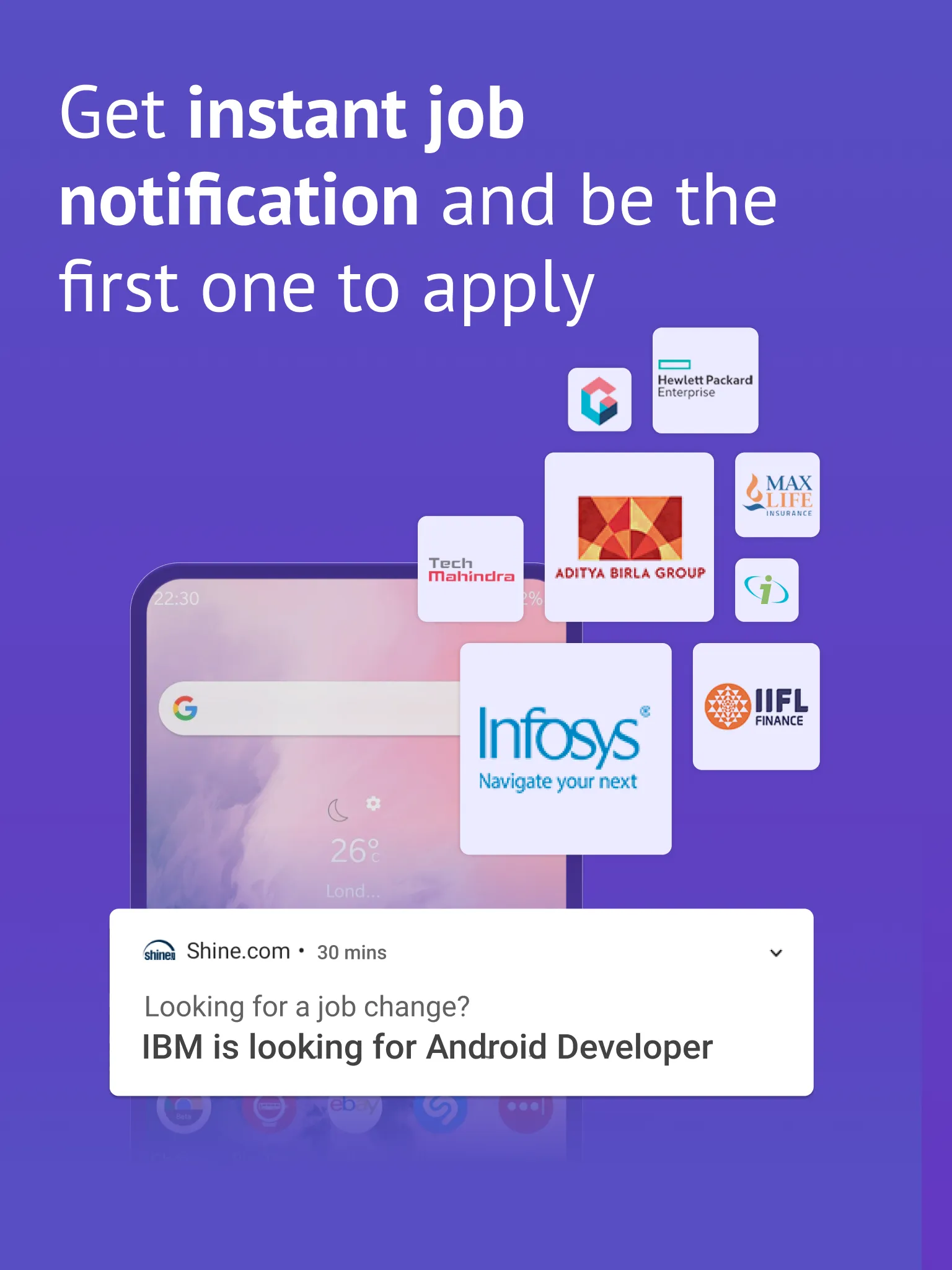 Shine.com Job Search App | Indus Appstore | Screenshot
