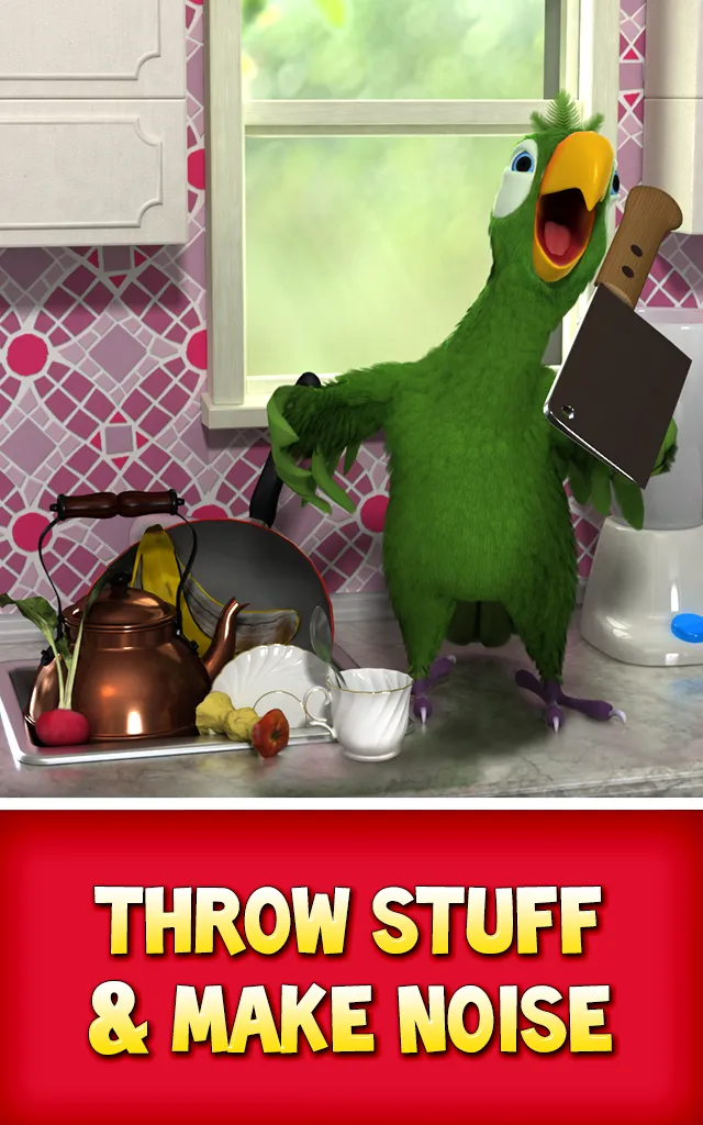 Talking Pierre the Parrot | Indus Appstore | Screenshot