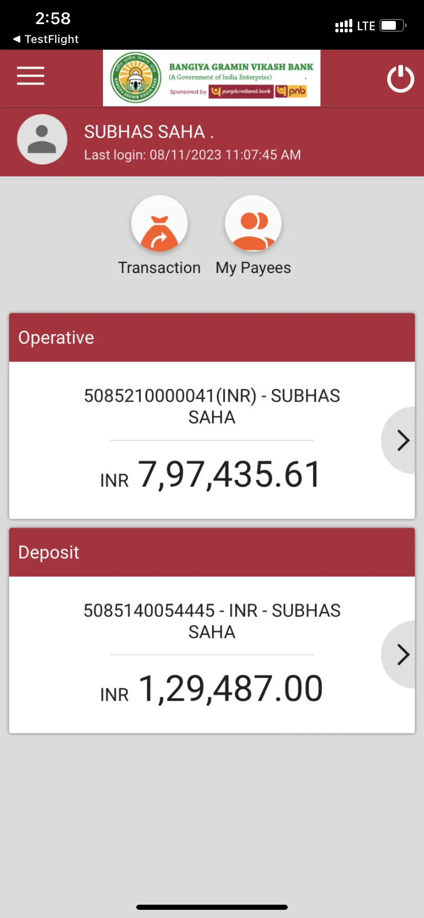 BGVB mBanking | Indus Appstore | Screenshot