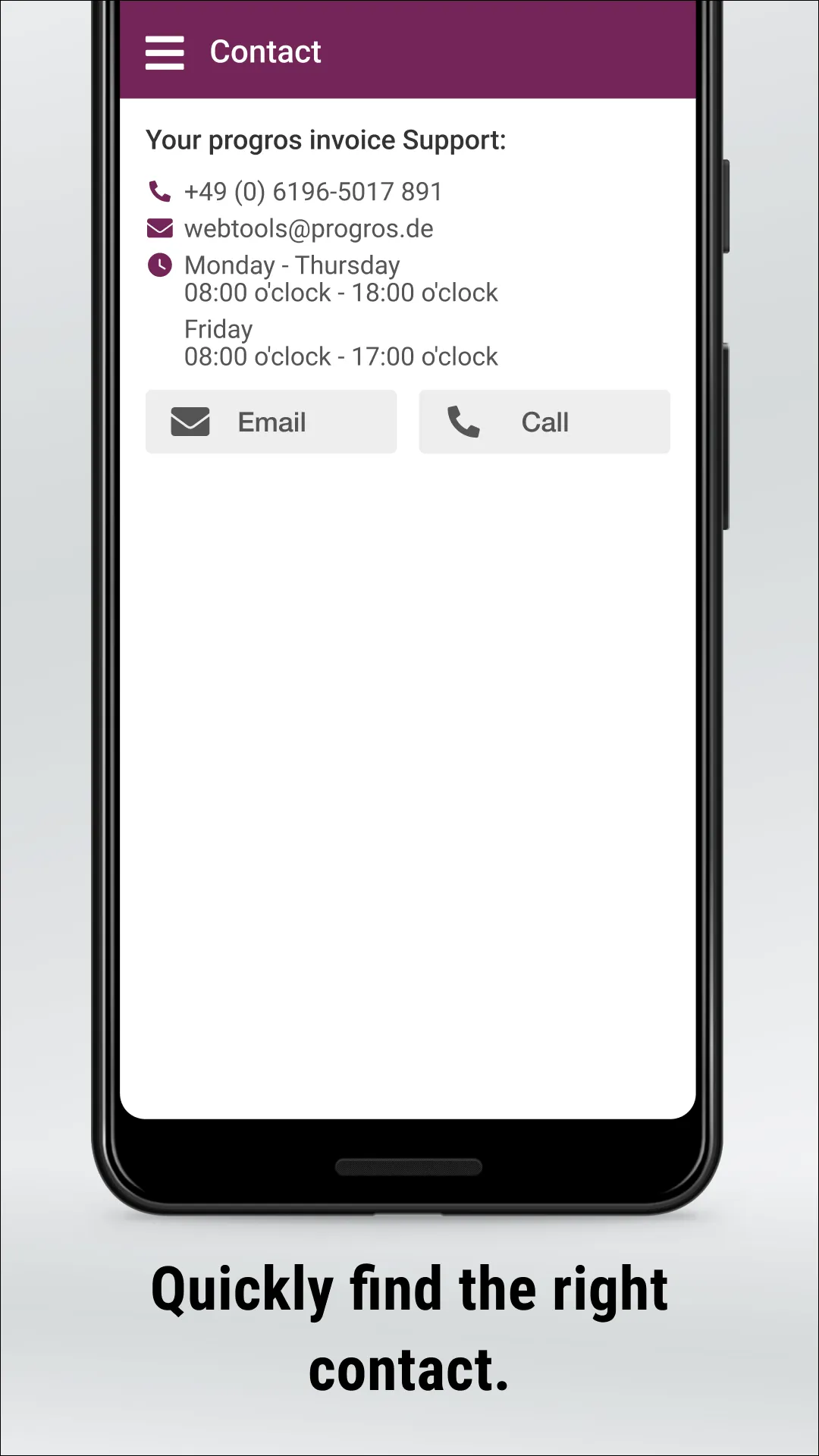 progros Invoice | Indus Appstore | Screenshot