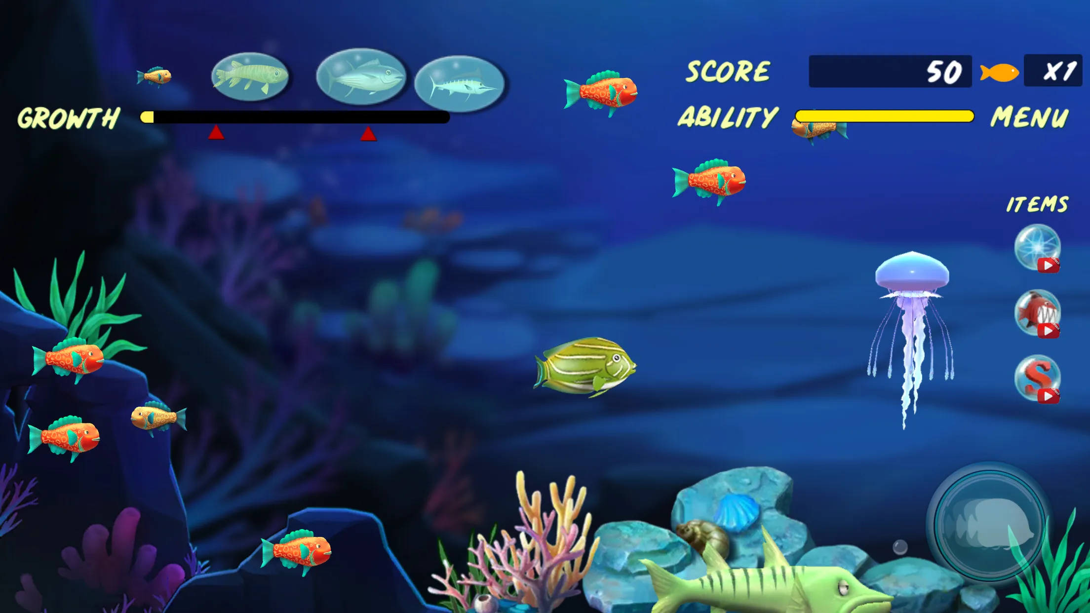 Let Me Eat :Big fish eat small | Indus Appstore | Screenshot