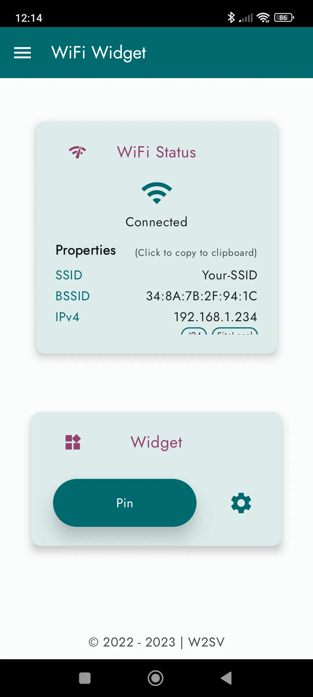 WiFi Widget | Indus Appstore | Screenshot