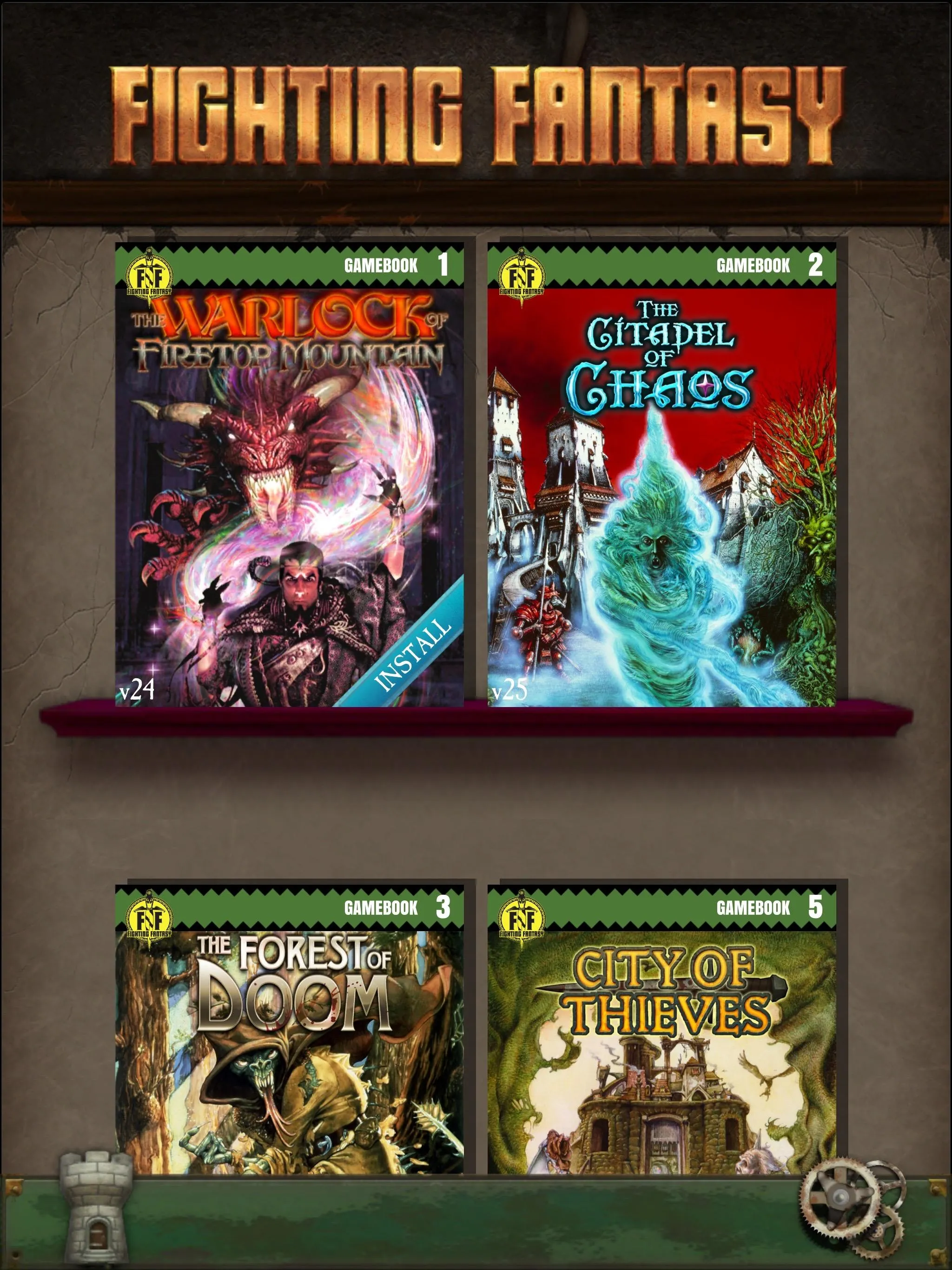 Fighting Fantasy Classics | Indus Appstore | Screenshot