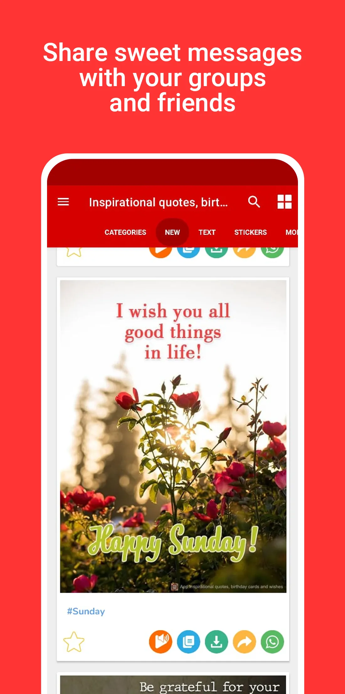 Daily quotes - Positive cards | Indus Appstore | Screenshot