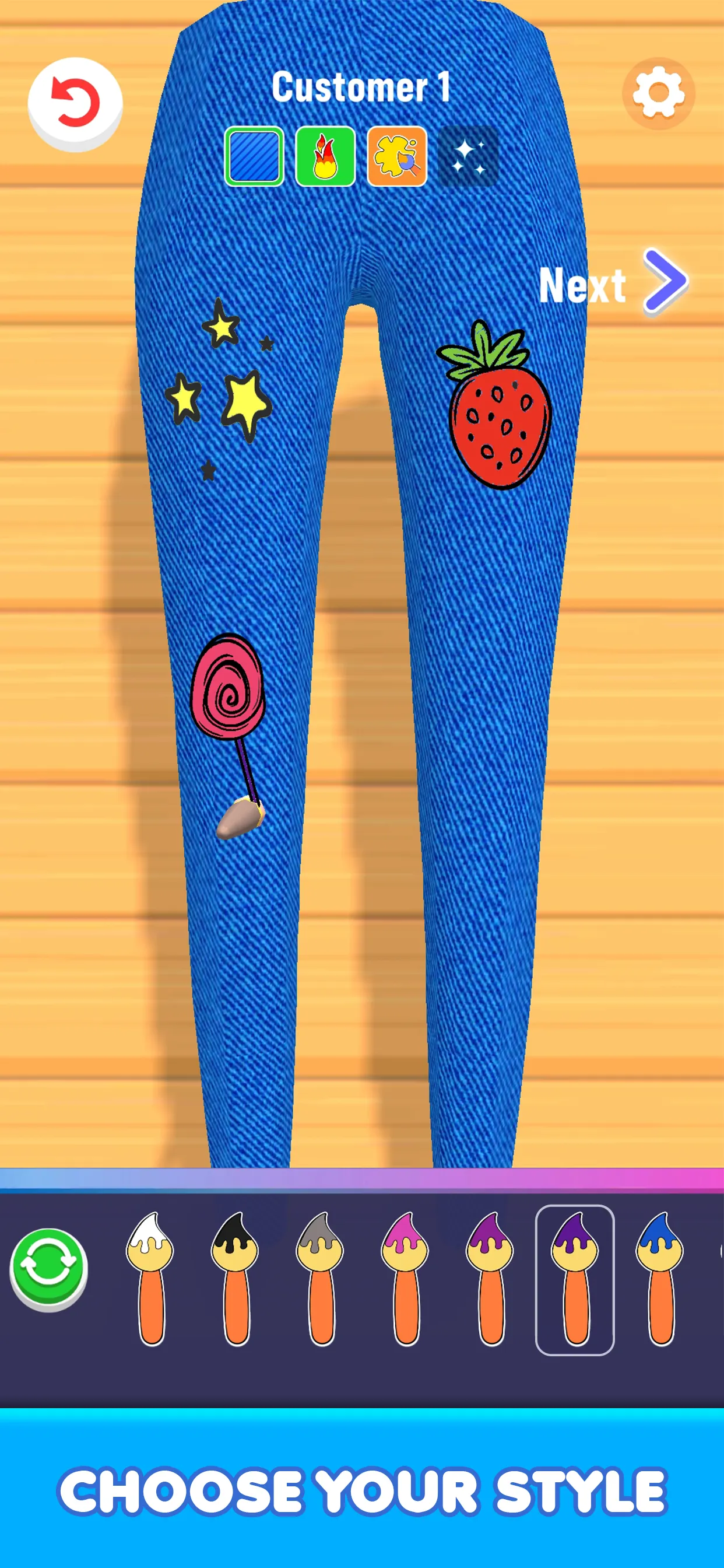 DIY Custom Jeans Fashion | Indus Appstore | Screenshot