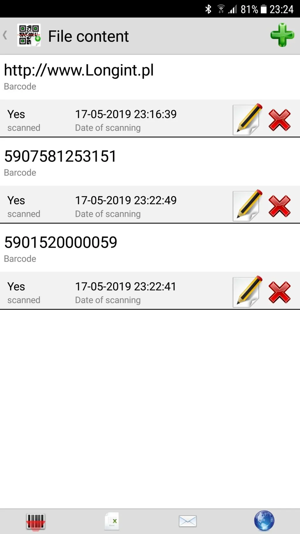 LoMag Ticket scanner - Control | Indus Appstore | Screenshot