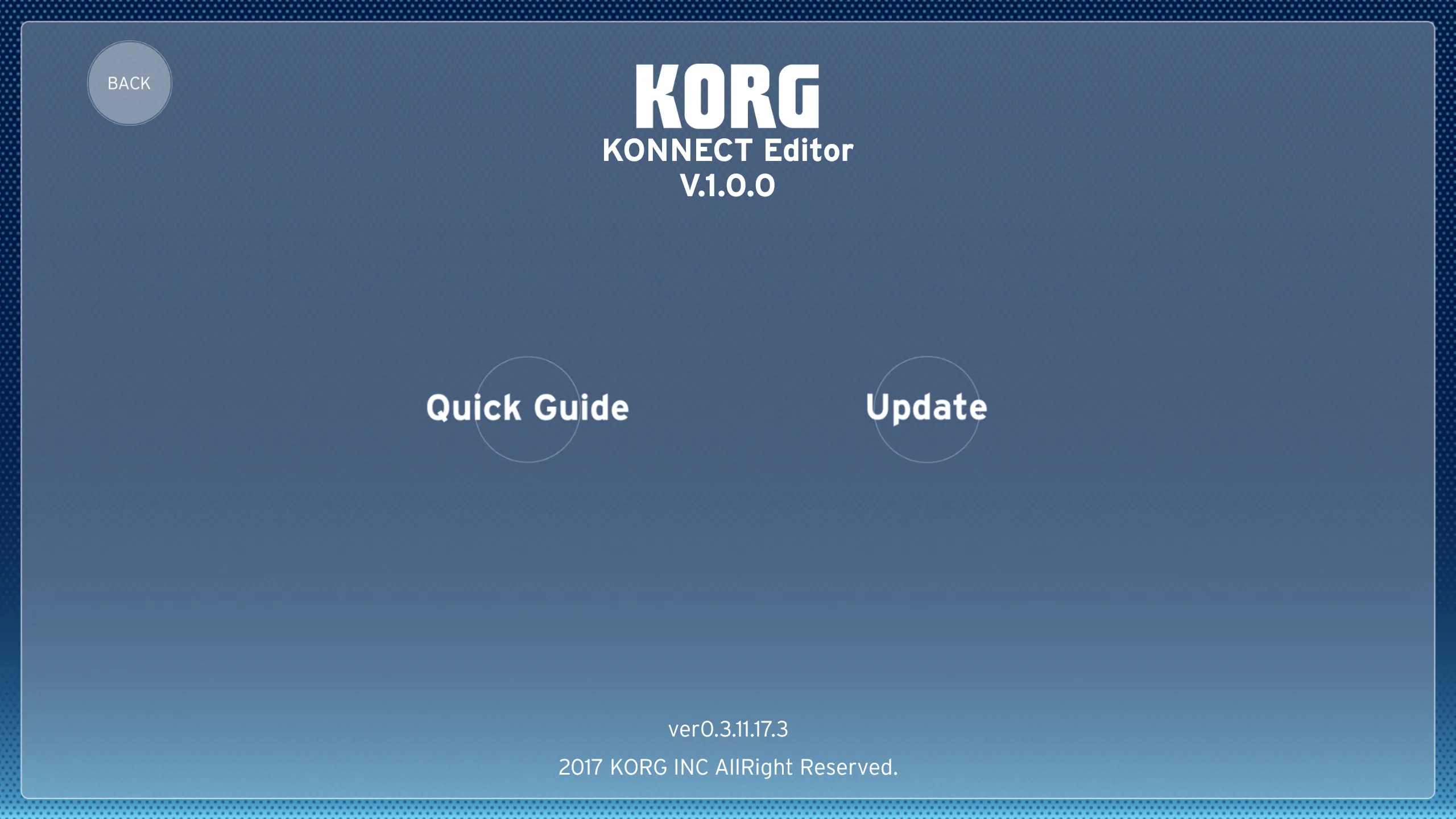 KORG KONNECT App | Indus Appstore | Screenshot